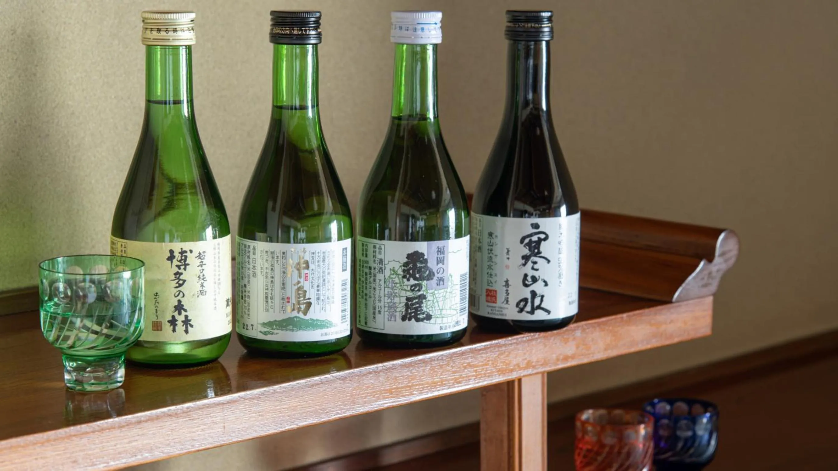 Drinks in Genkai Ryokan