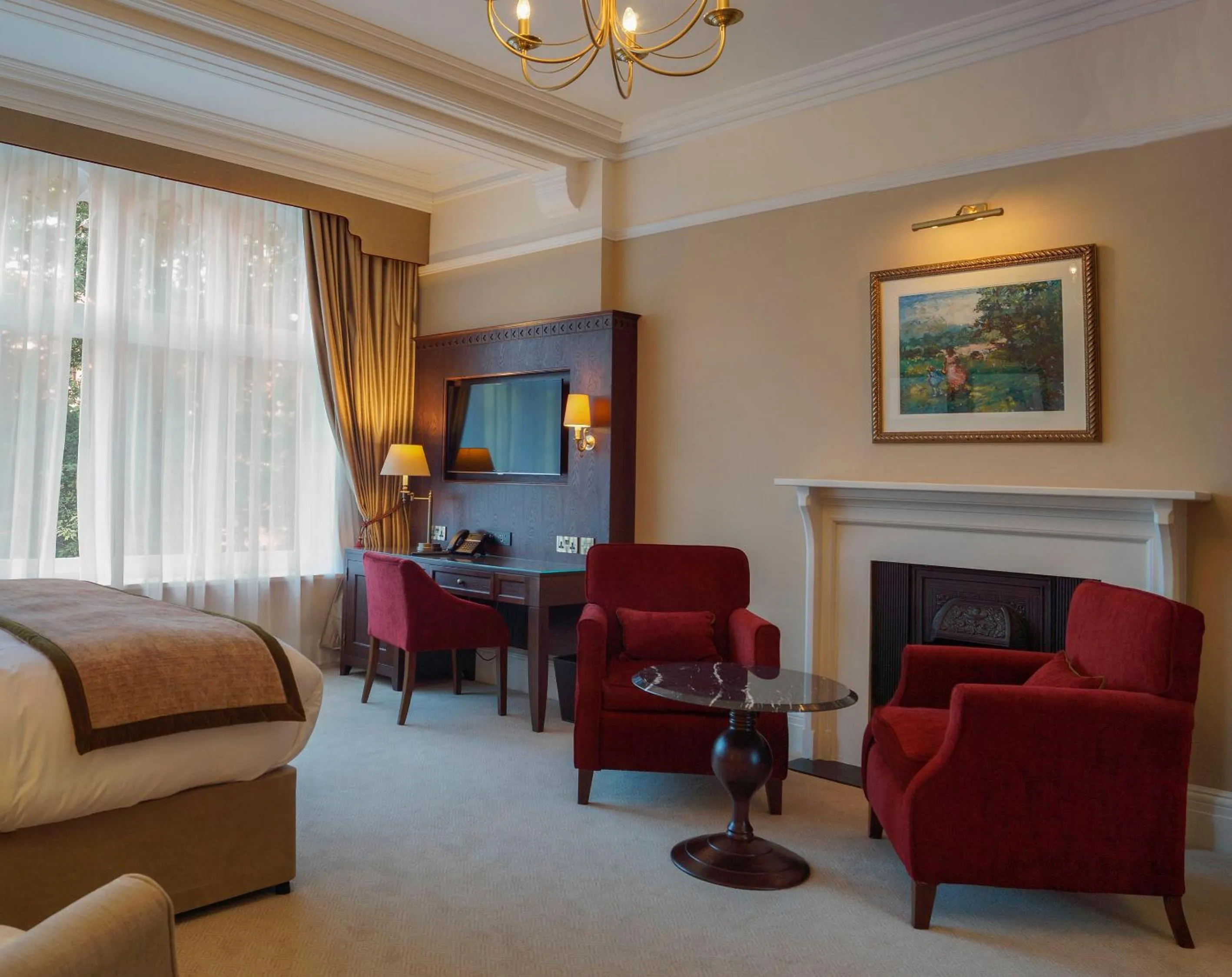 Seating area in St Paul's Hotel