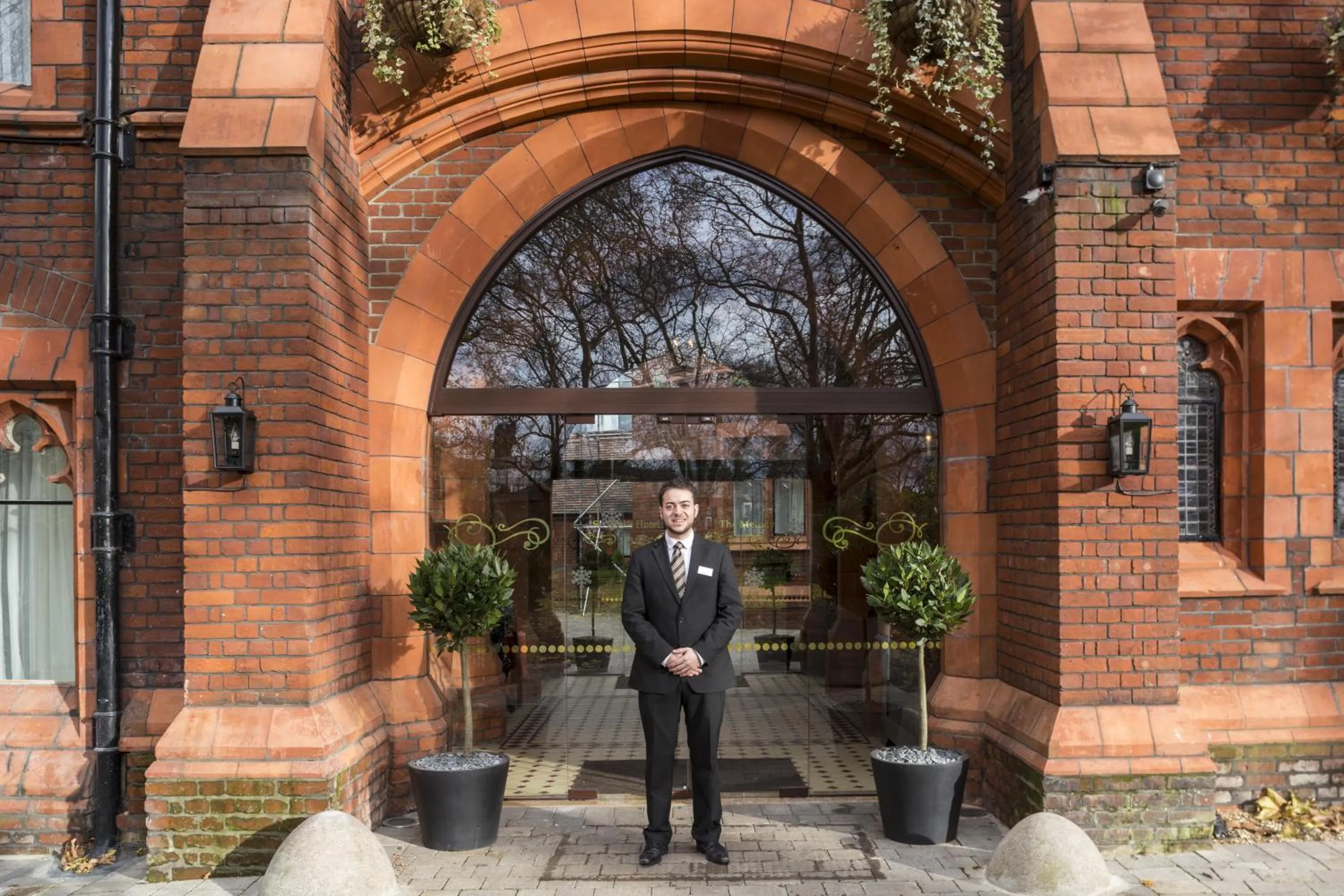 Facade/entrance in St Paul's Hotel