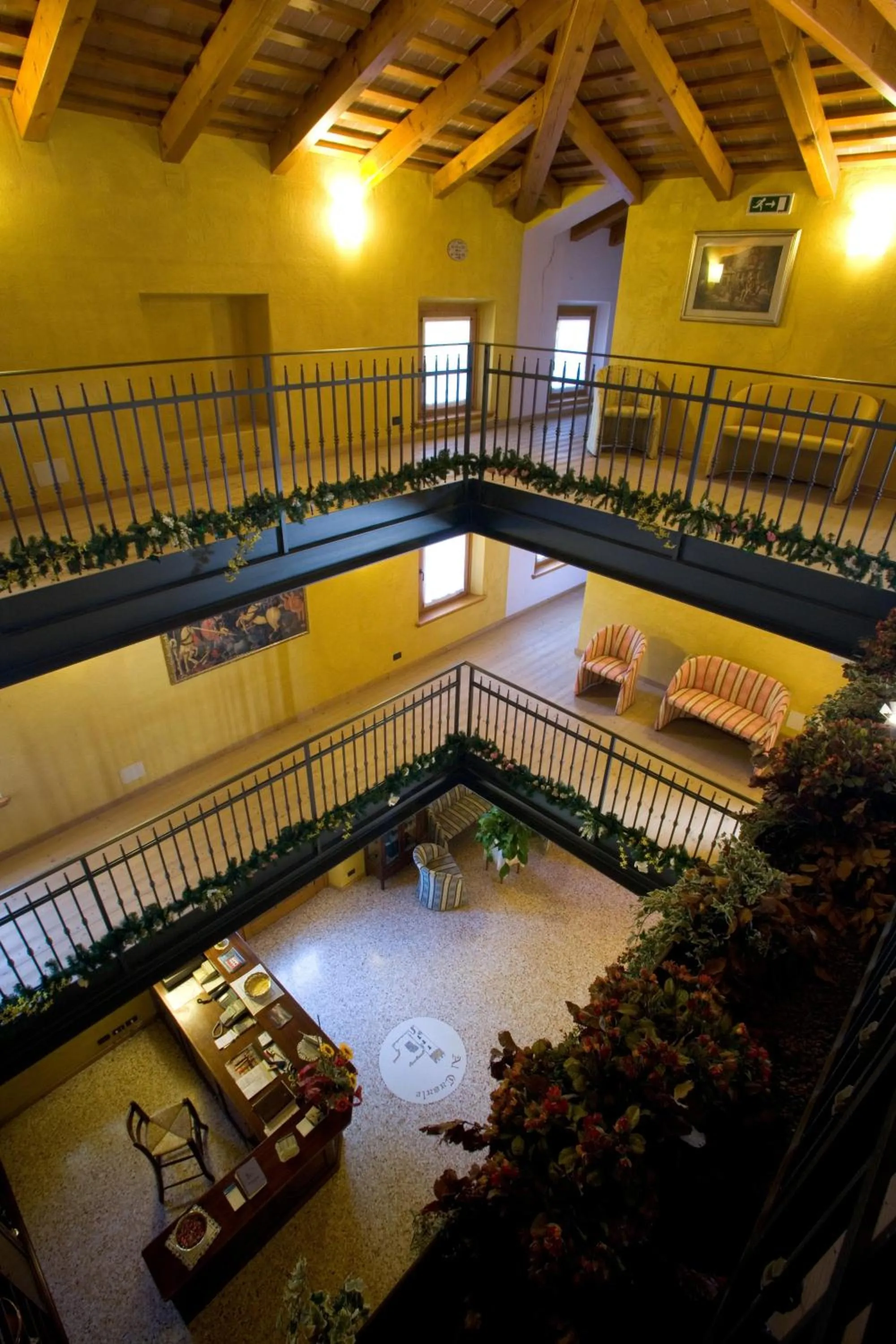 Lobby or reception in Agriturismo Al Casale