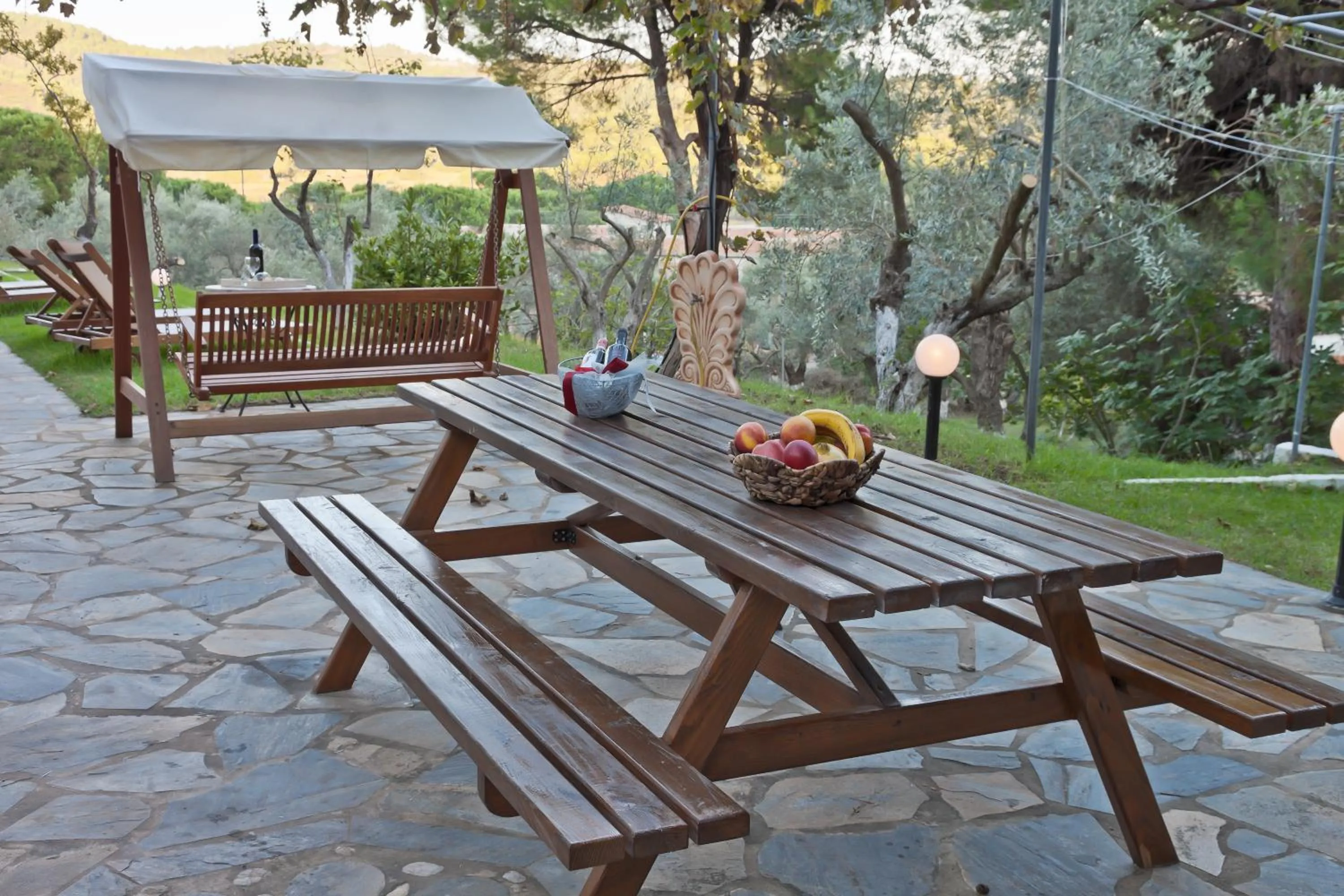 BBQ facilities in Aelia Studios