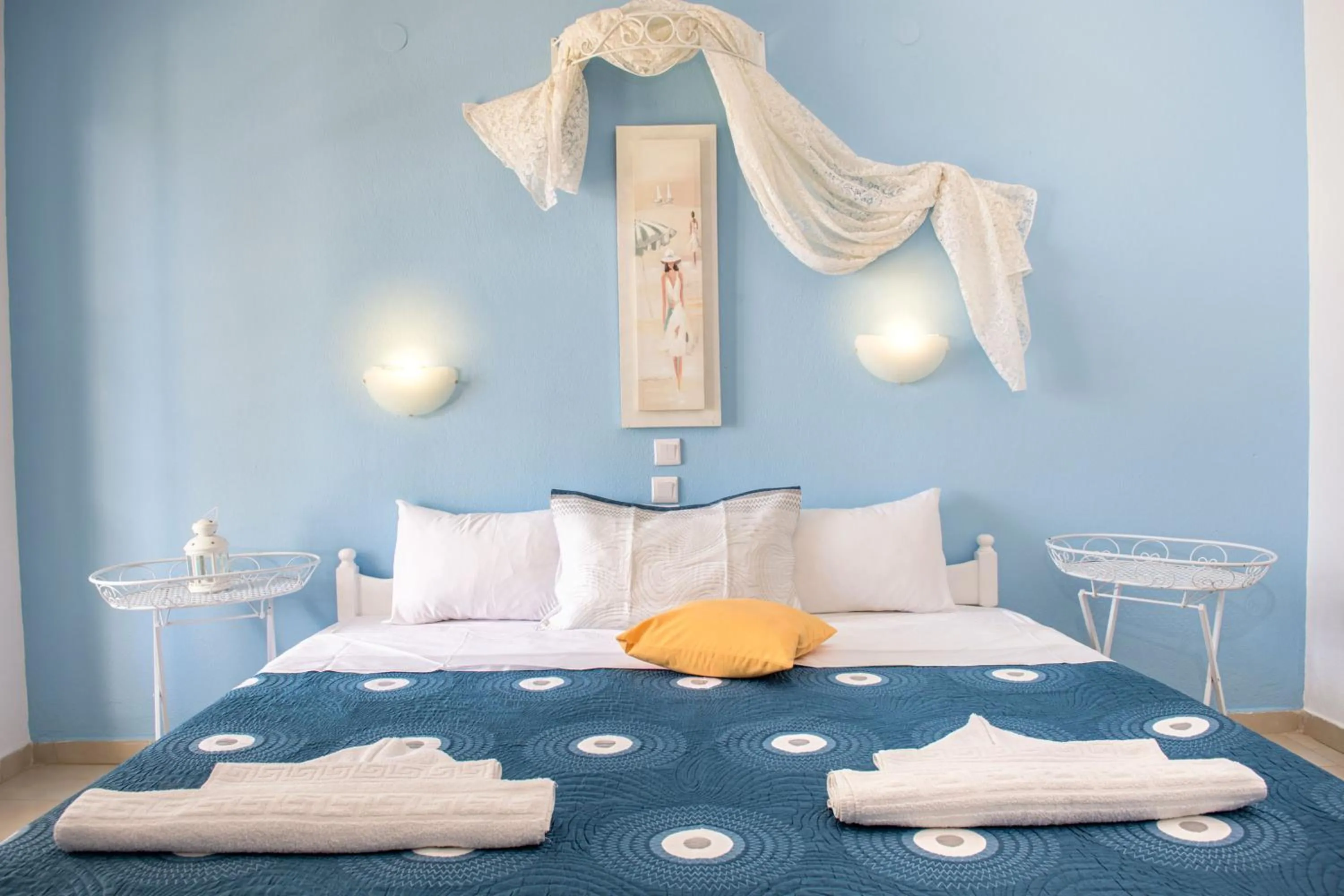 Bedroom, Bed in Aelia Studios