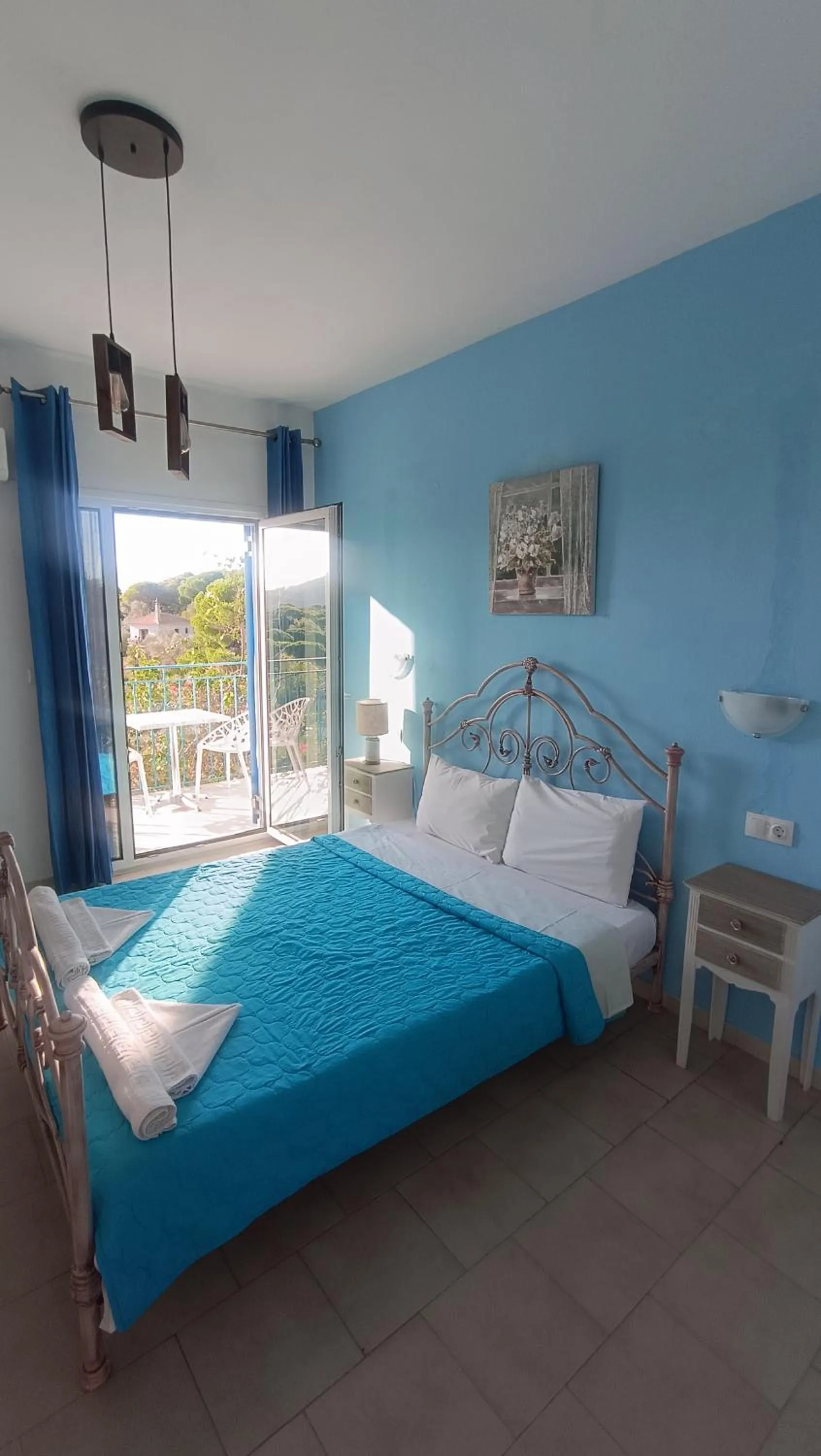 Bed in Aelia Studios