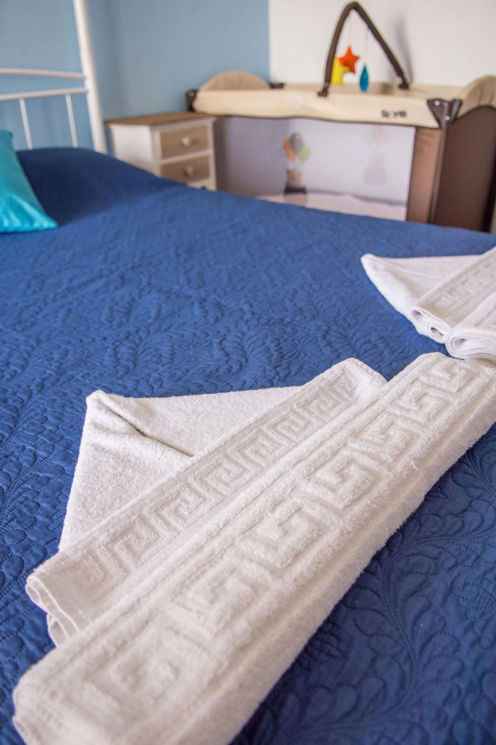 Bedroom, Bed in Aelia Studios