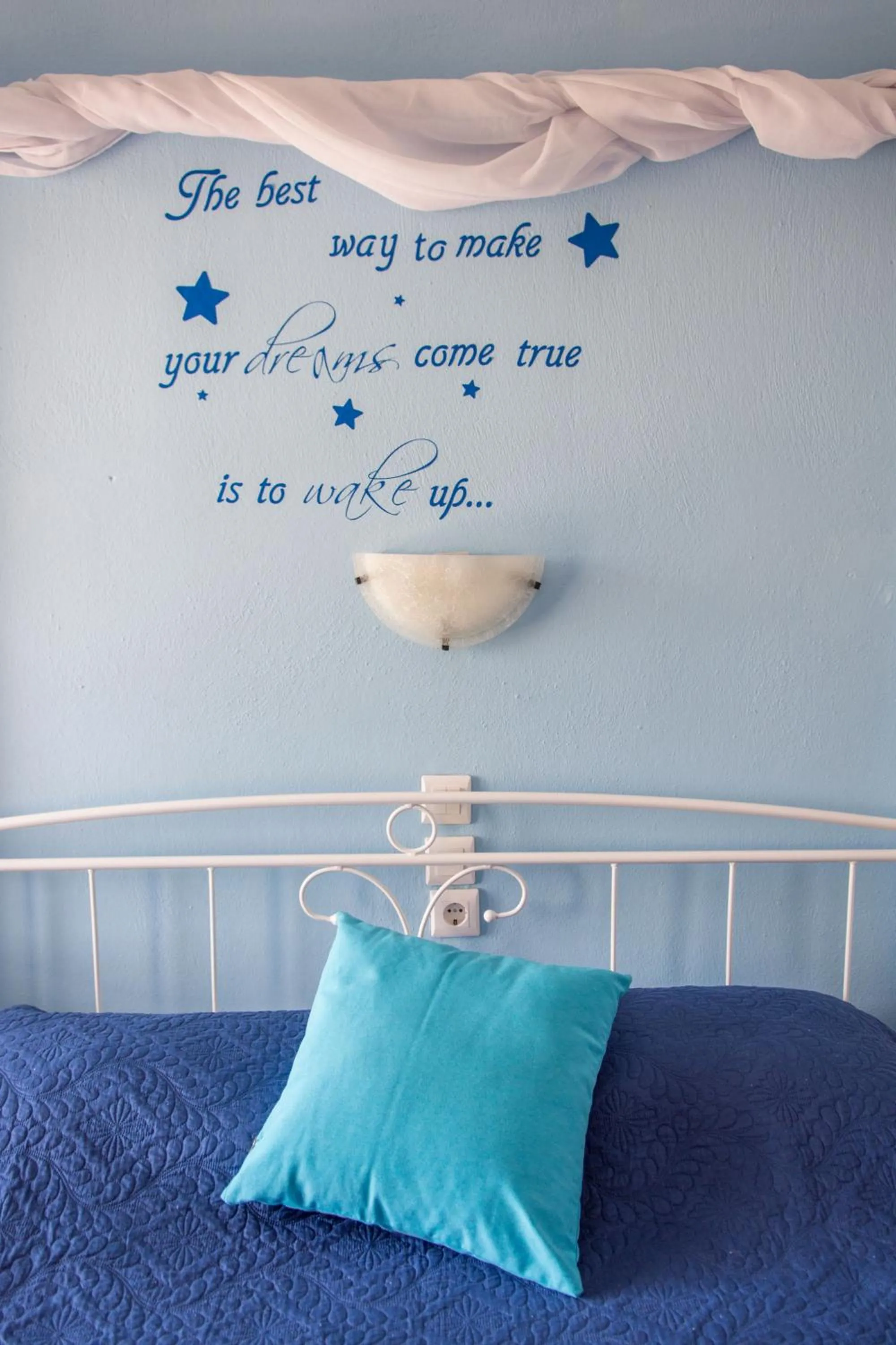 Bed in Aelia Studios