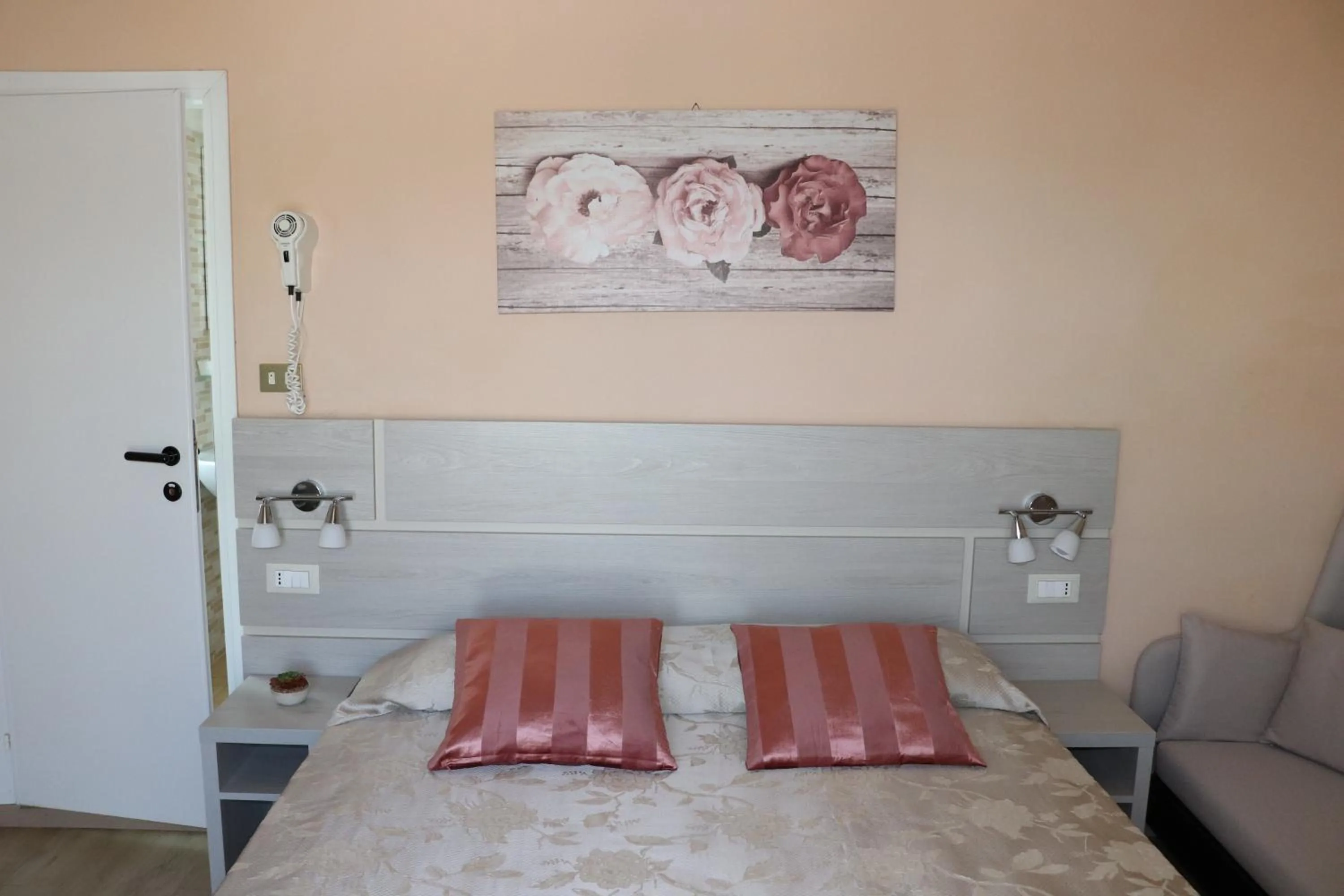 Bedroom, Bed in Hotel Barca D'Oro