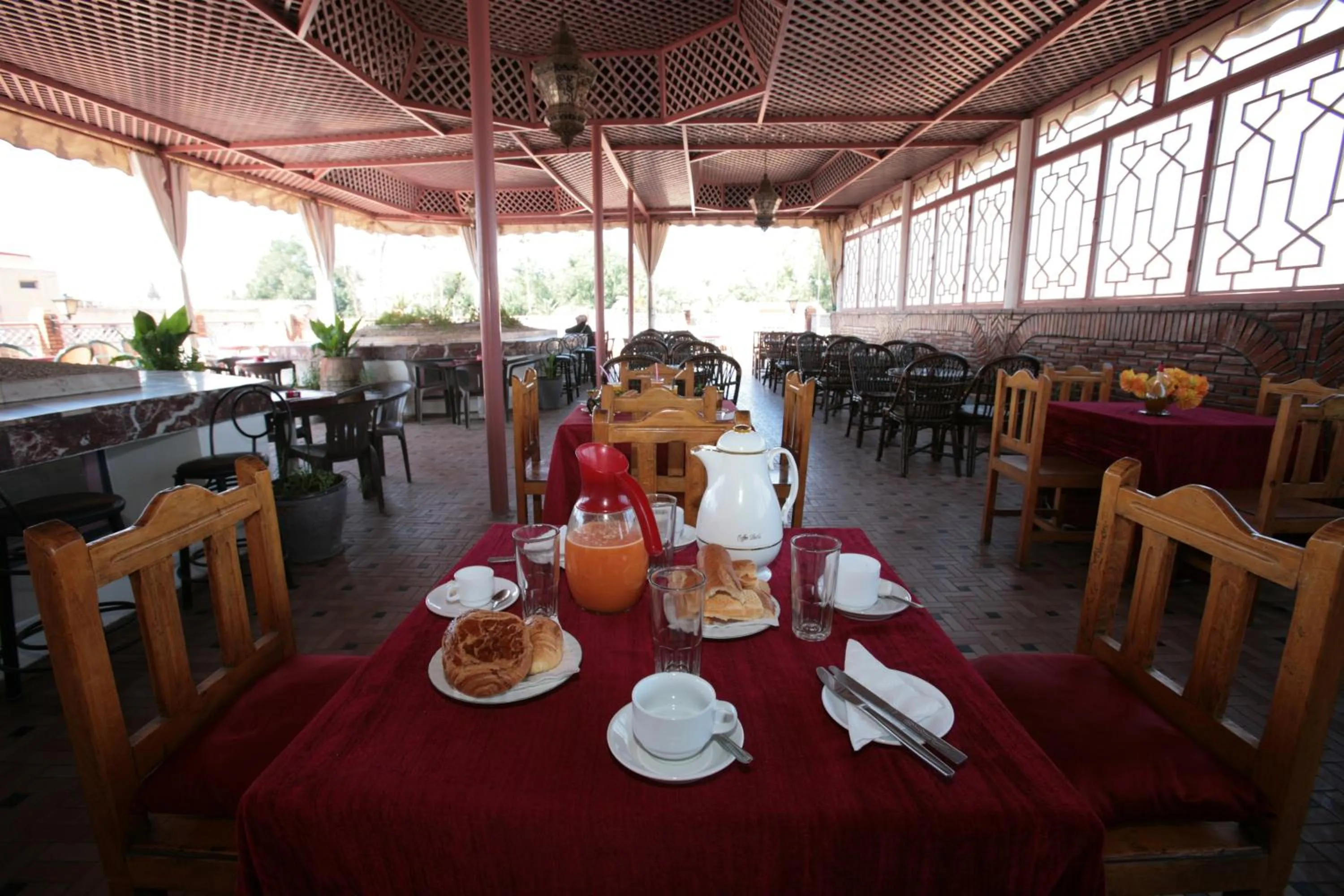 Balcony/Terrace in Hotel Ichbilia فندق اشبيلية