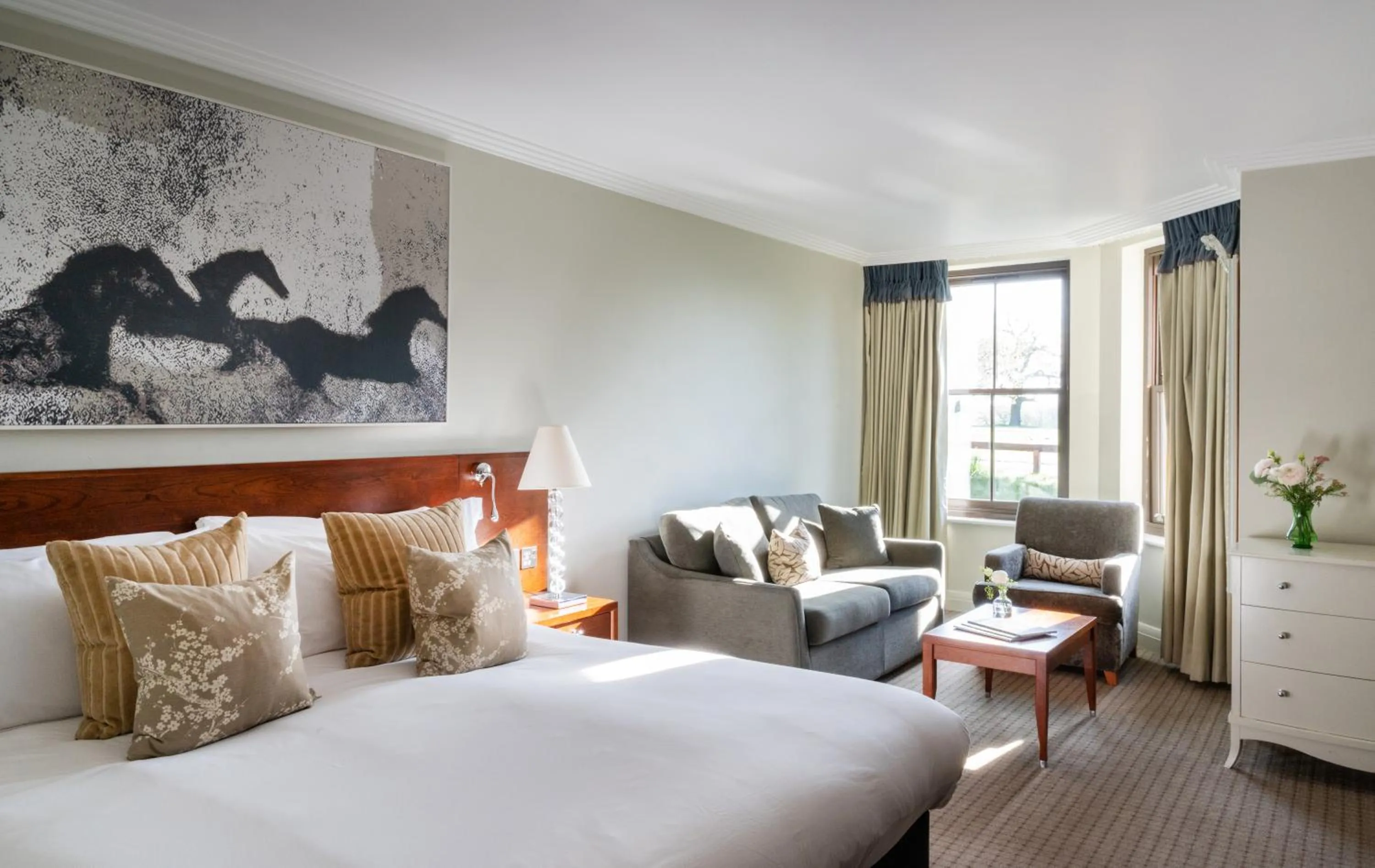 Bed in Rookery Hall Hotel & Spa