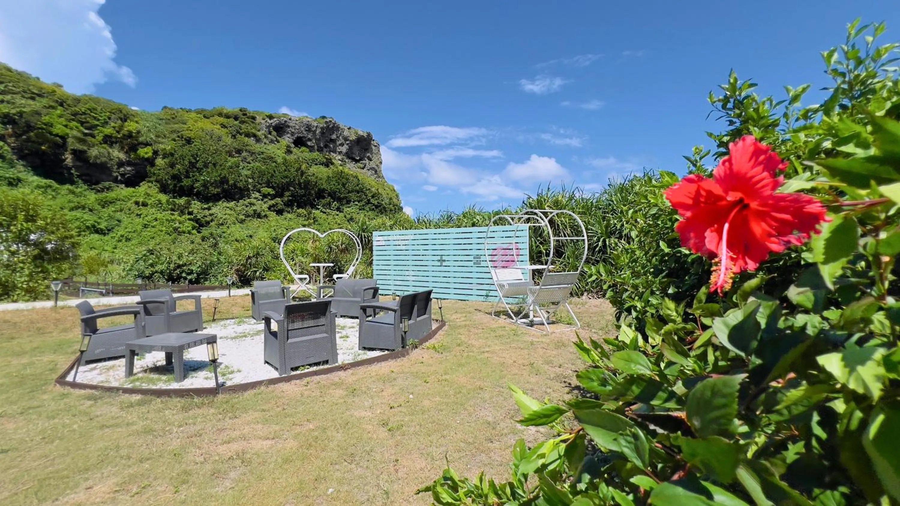 Property building in glampark resort Akuna beach