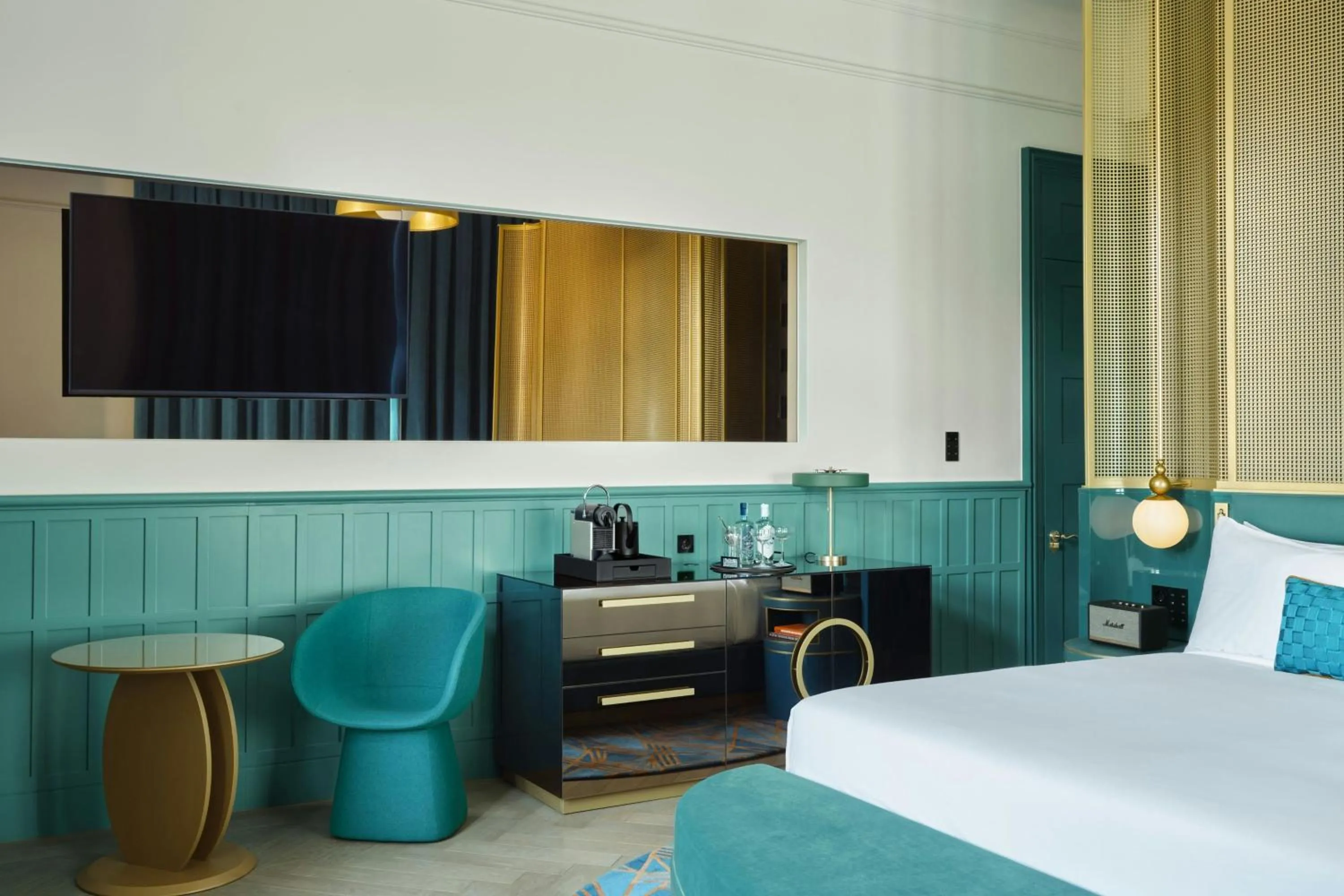 Bedroom, Bed in W Budapest