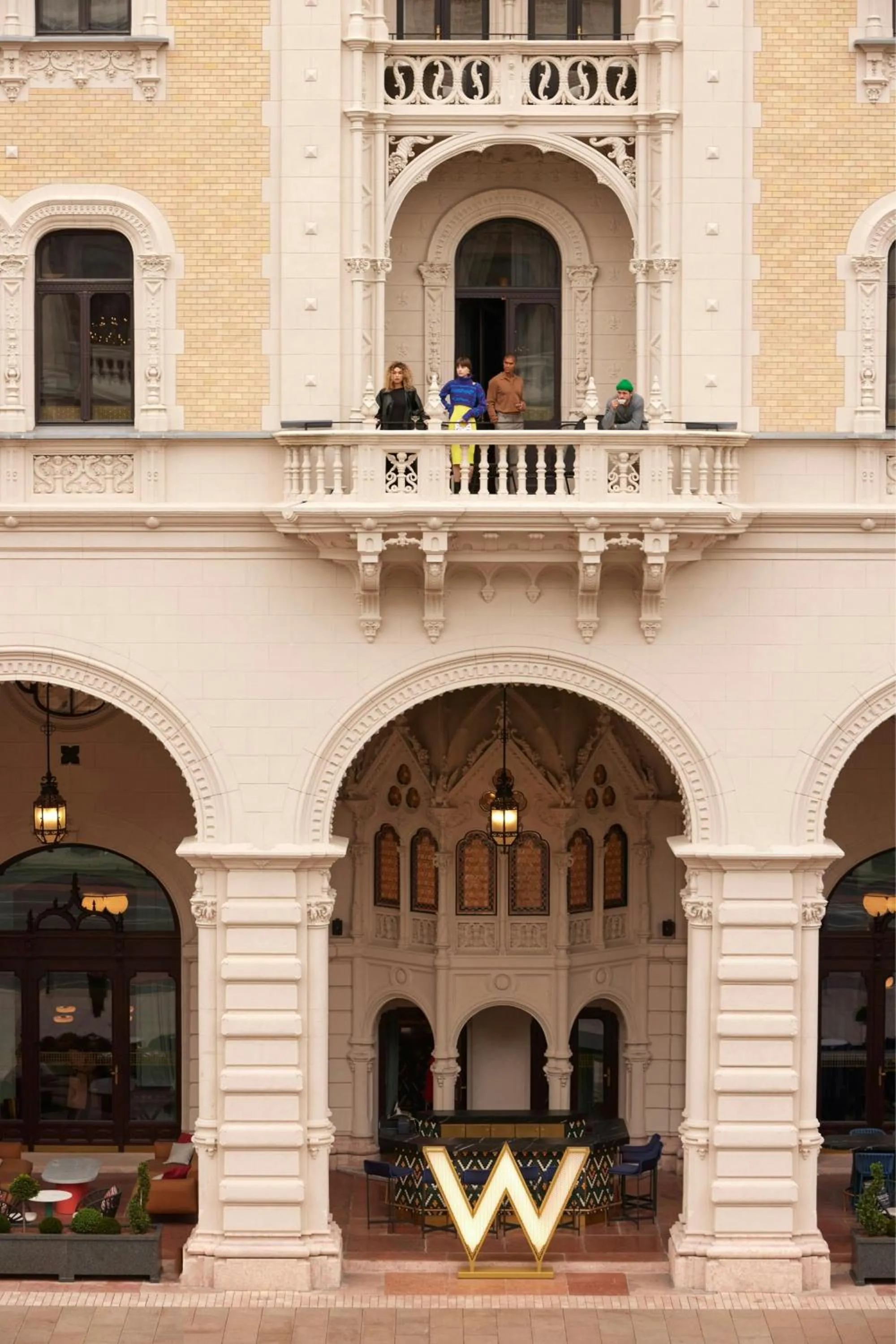 Property building in W Budapest