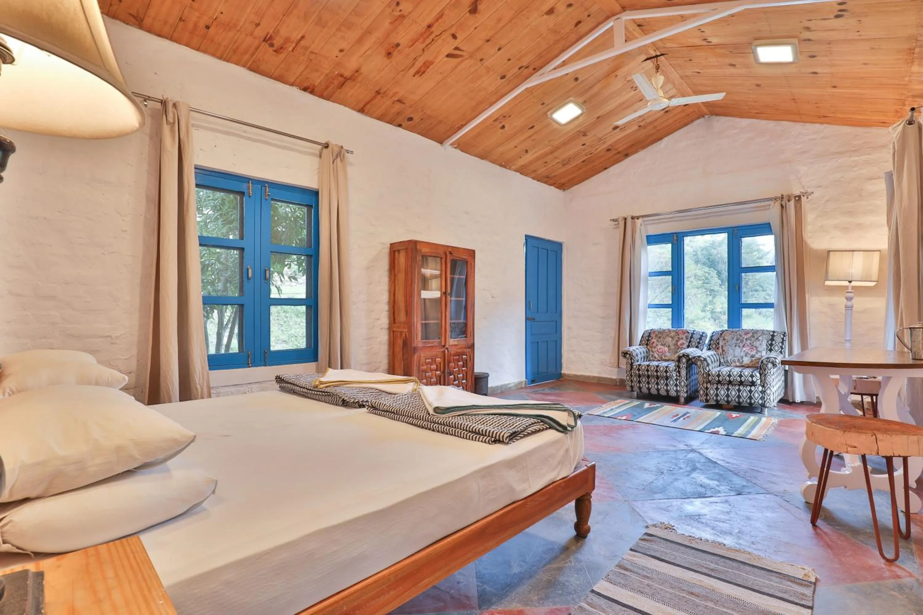 Bedroom in MANJARI RESORT