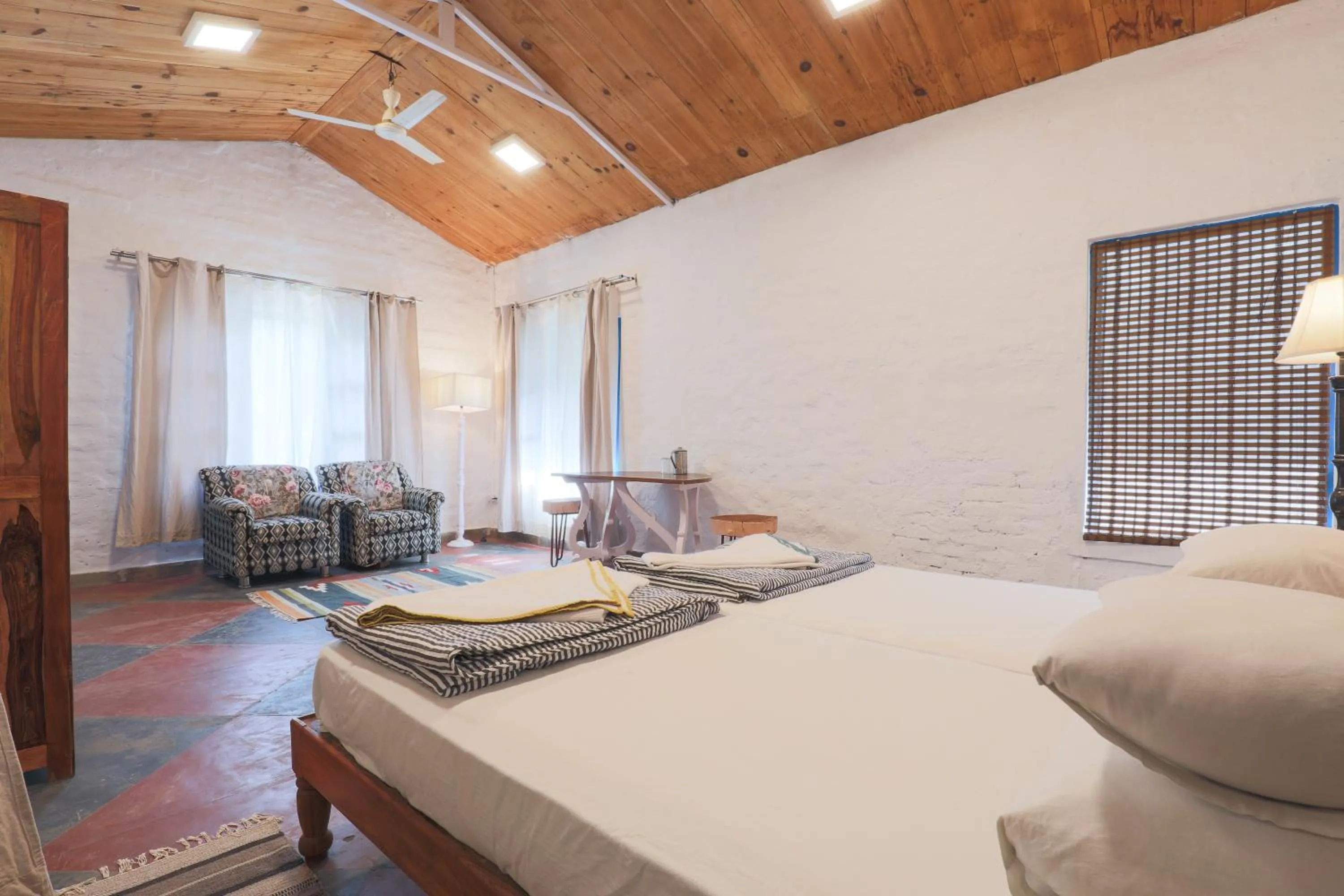 Bedroom in MANJARI RESORT