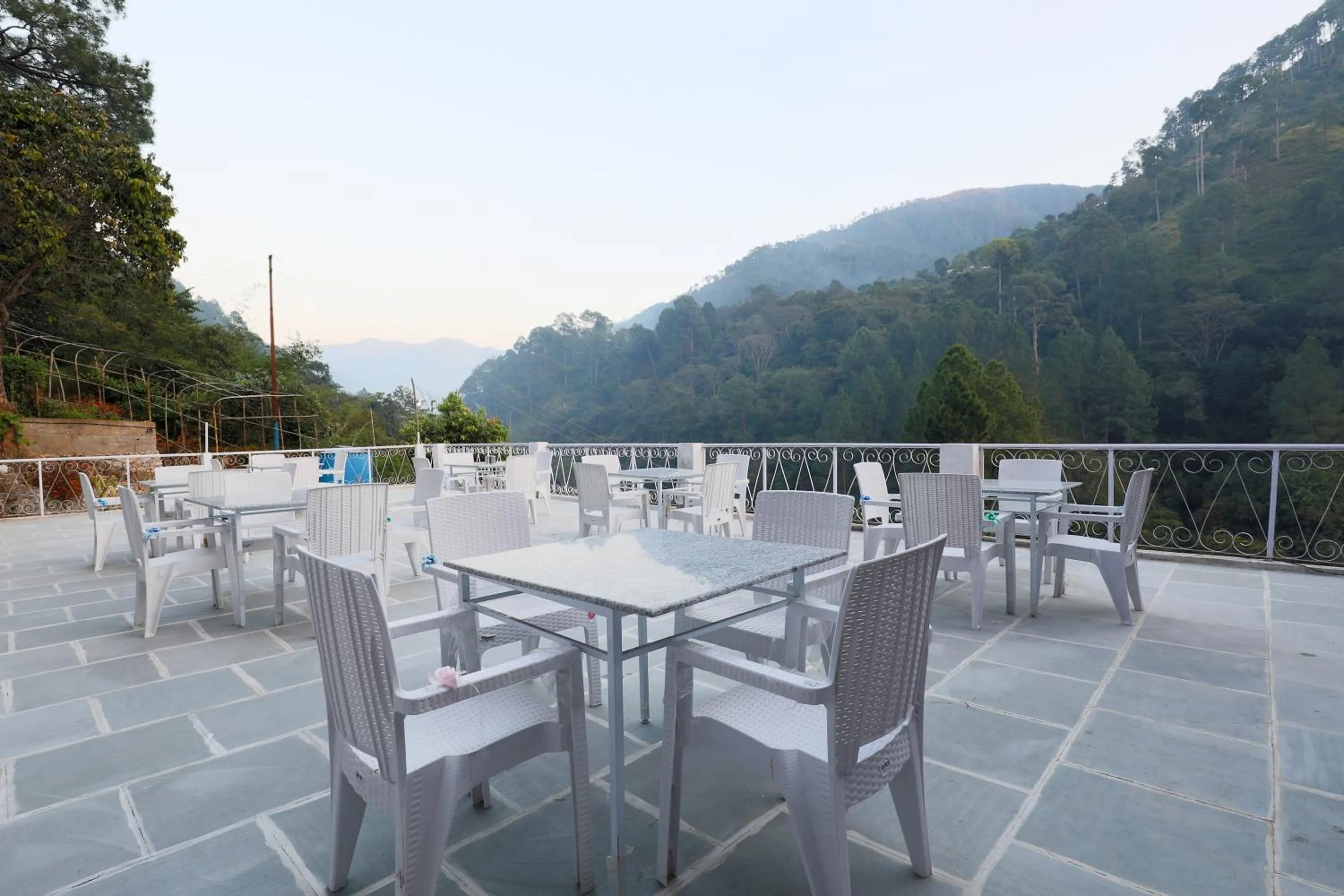 Seating area in MANJARI RESORT