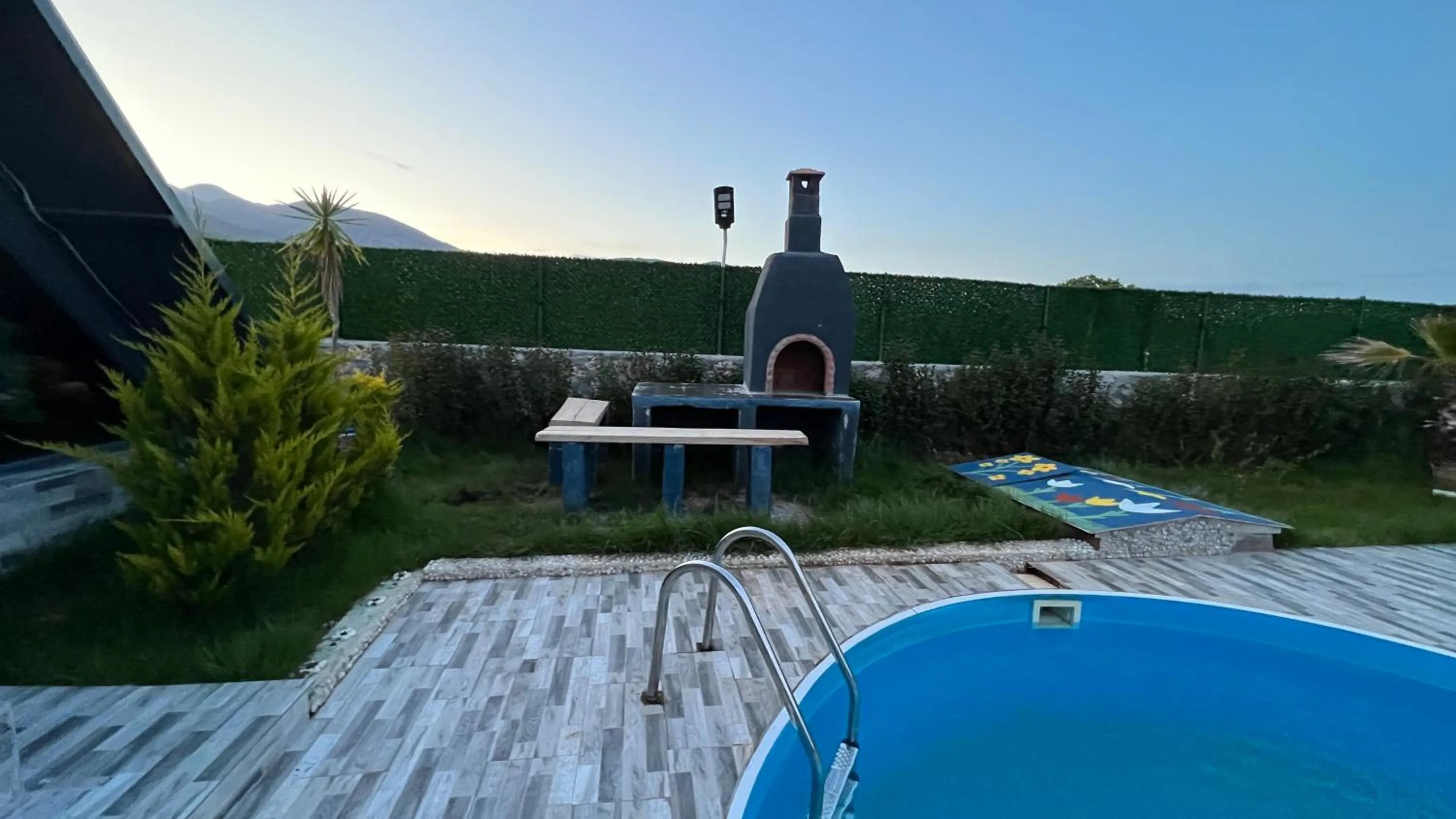 Natural landscape in villa hidden paradise garden