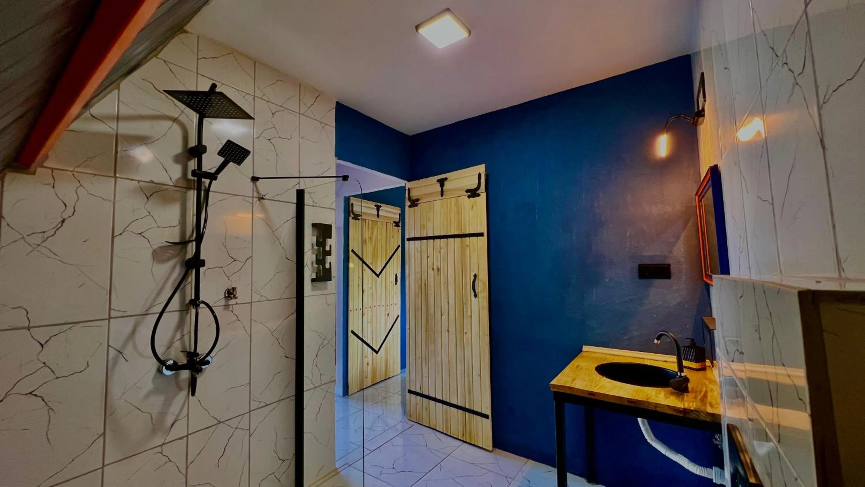 Bathroom in villa hidden paradise garden