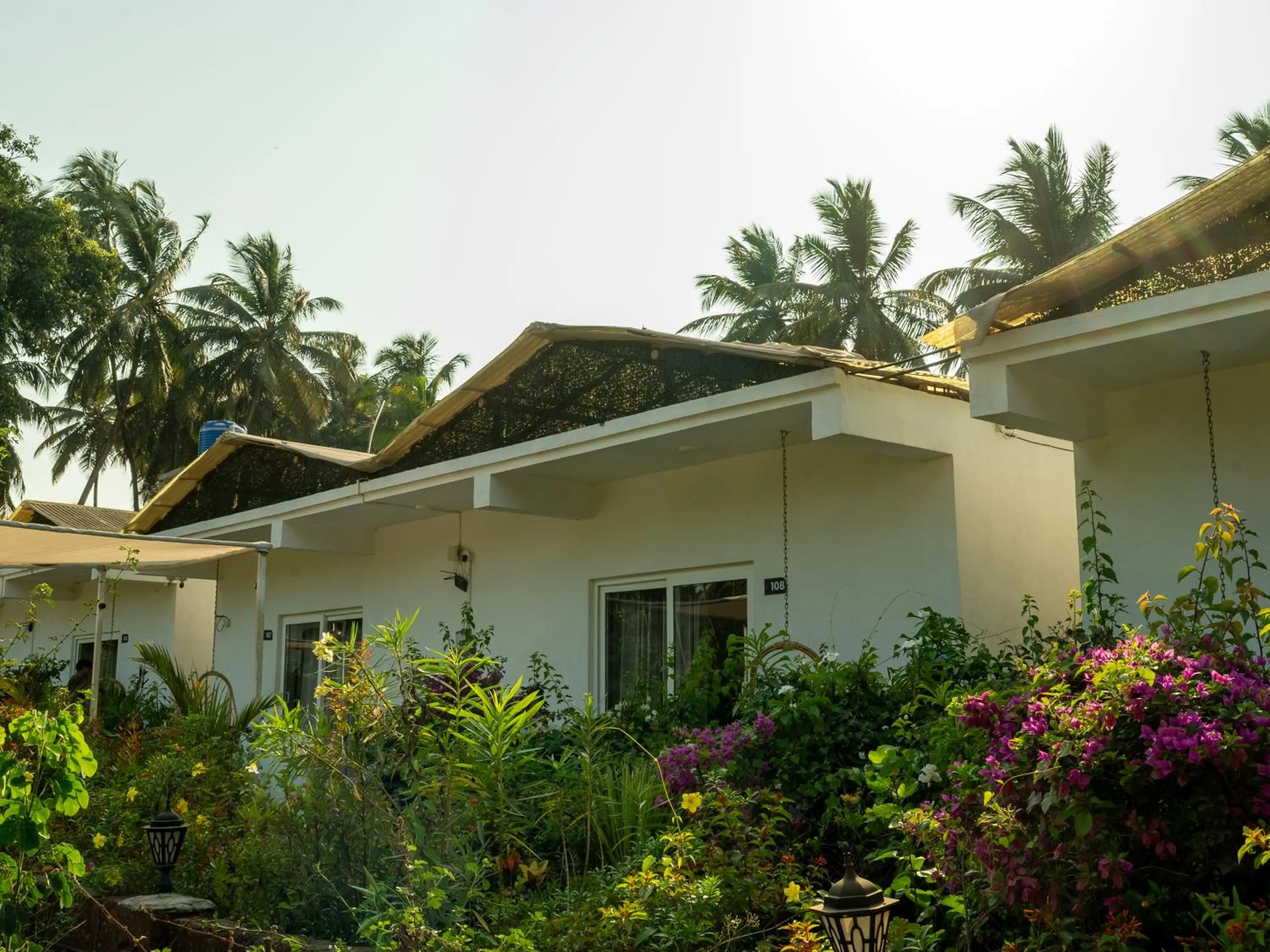 Property building in Whiteflower Resort Morjim