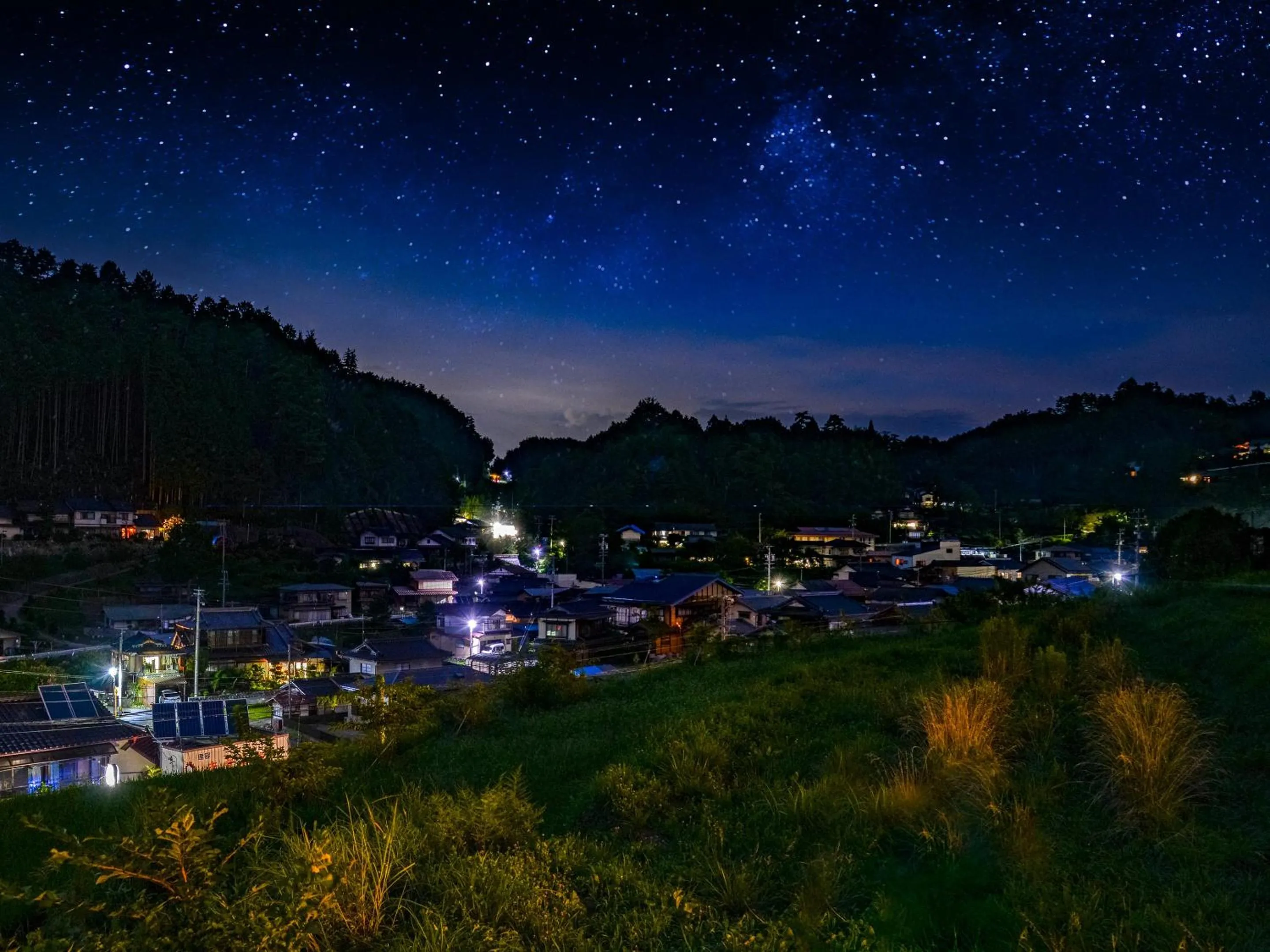 Night in Fudouonsen Sawaya
