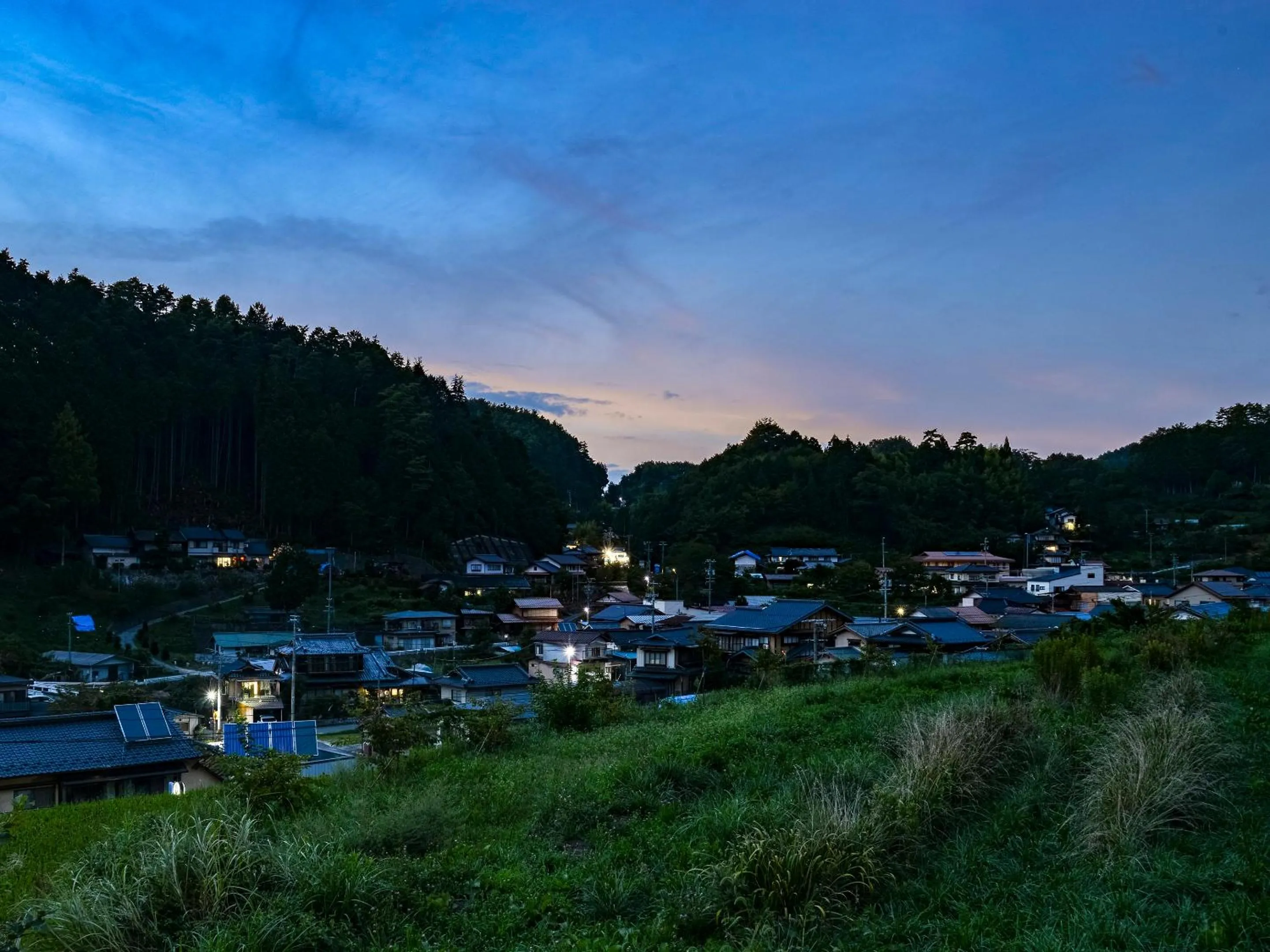 Natural landscape in Fudouonsen Sawaya