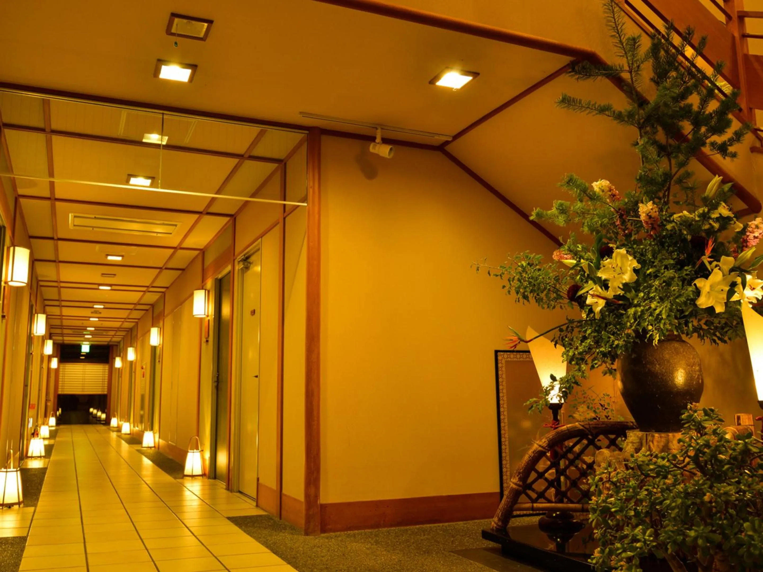 Area and facilities in Fudouonsen Sawaya