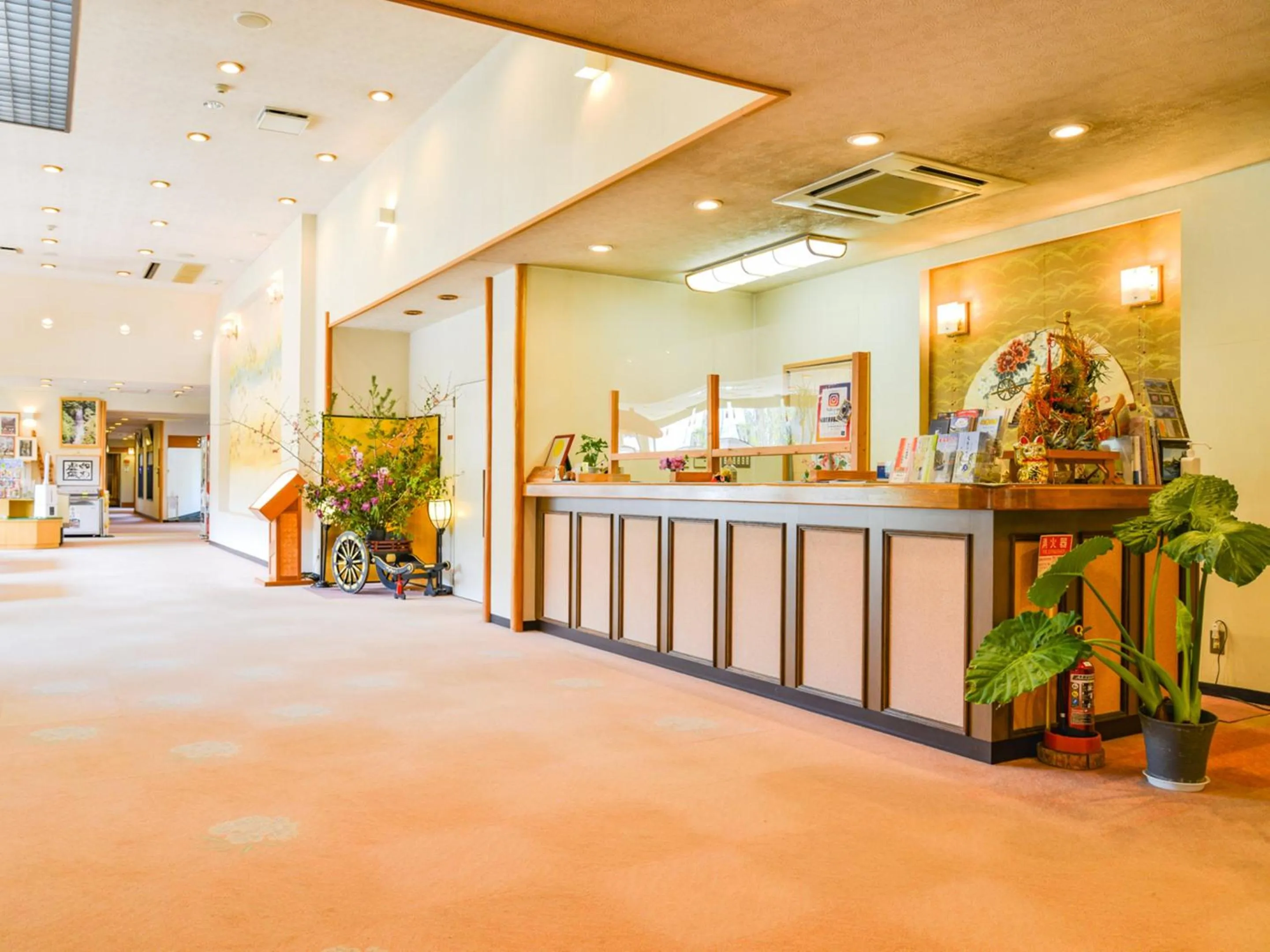 Lobby or reception in Fudouonsen Sawaya