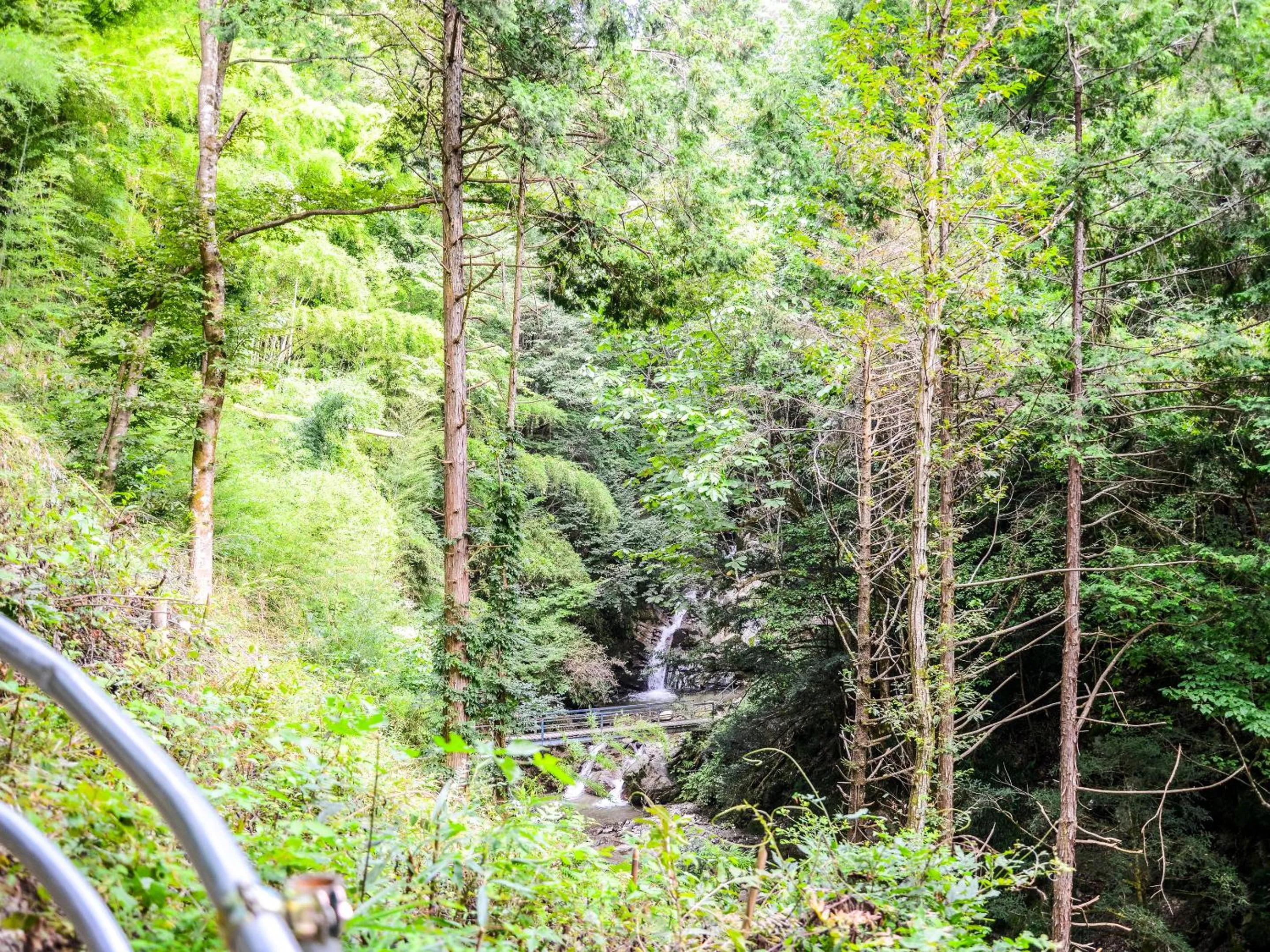 Natural landscape in Fudouonsen Sawaya