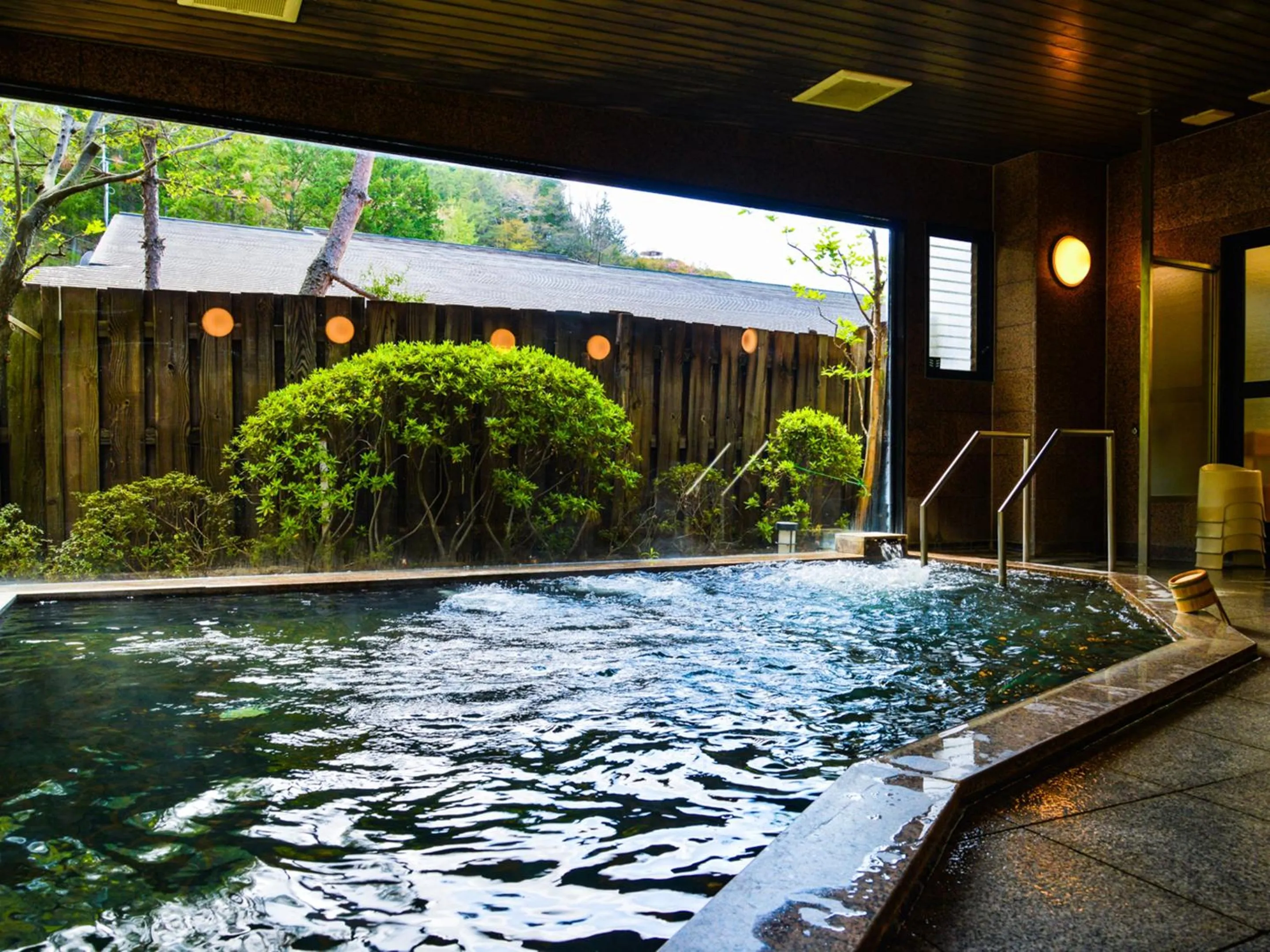 Hot Spring Bath in Fudouonsen Sawaya