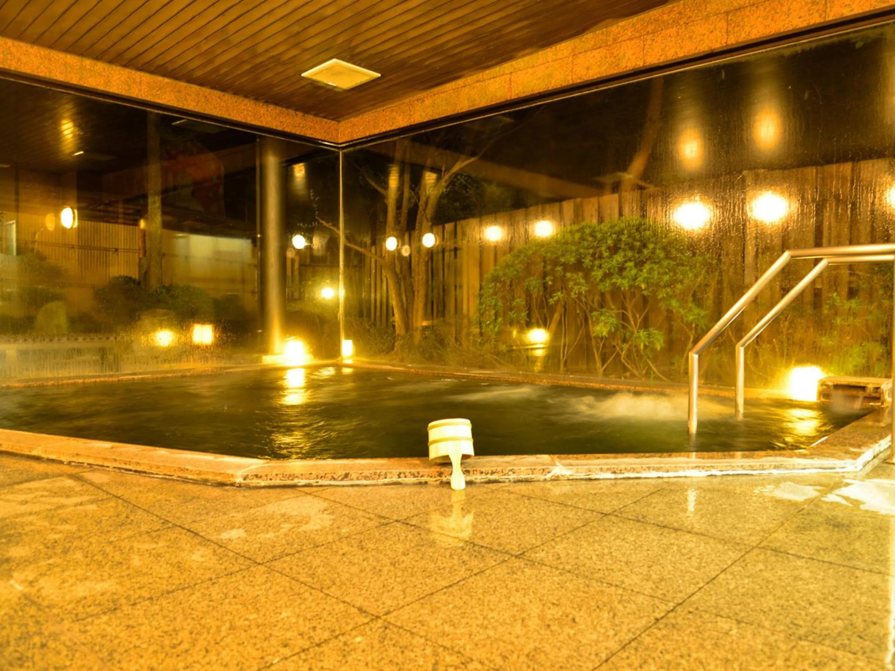 Hot Spring Bath in Fudouonsen Sawaya
