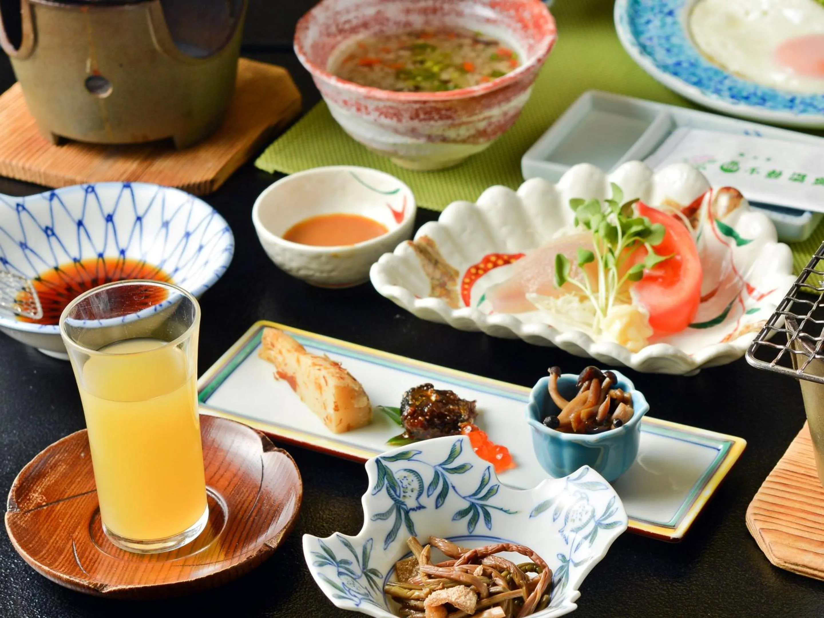 Food close-up in Fudouonsen Sawaya