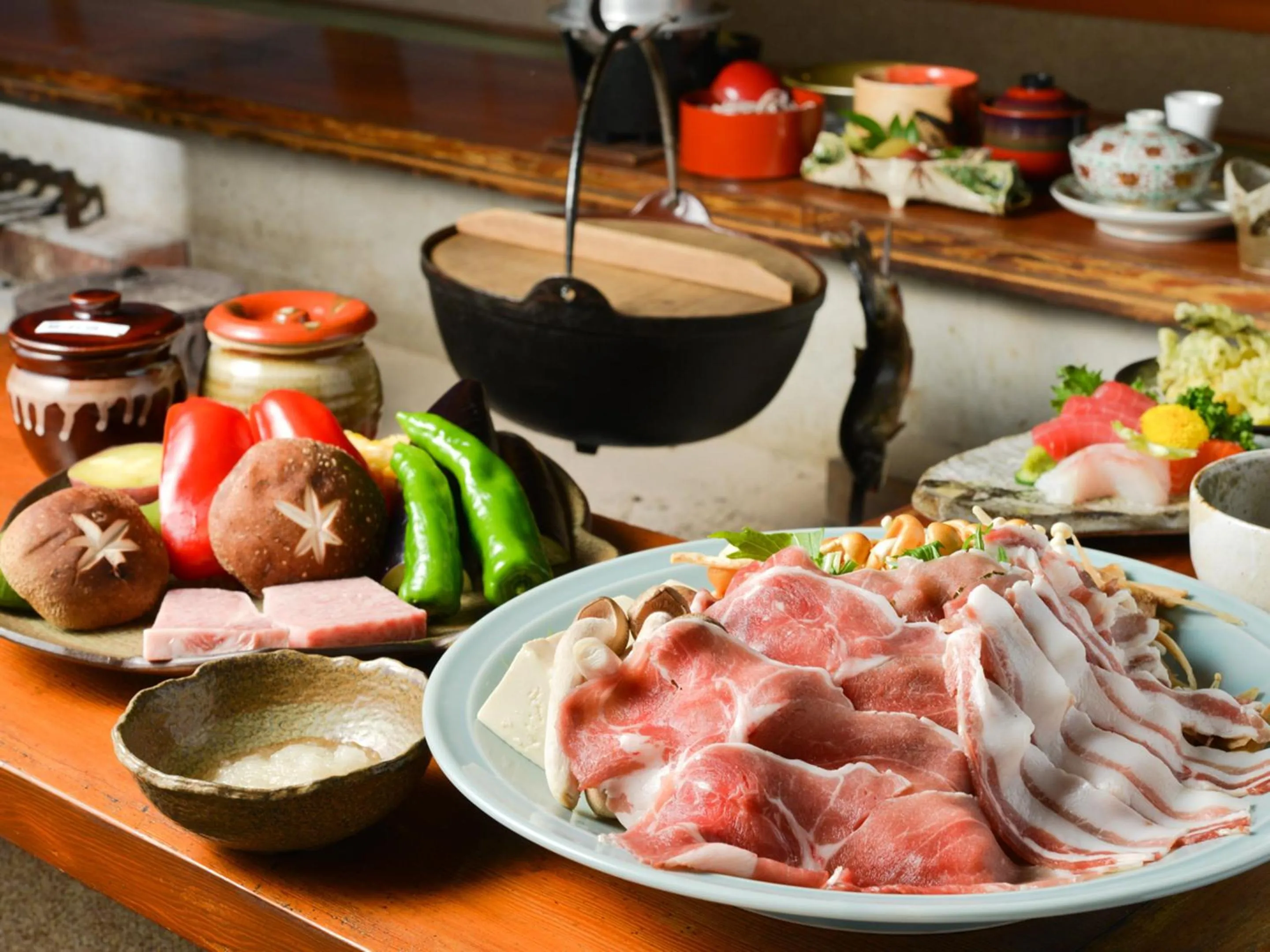 Food in Fudouonsen Sawaya