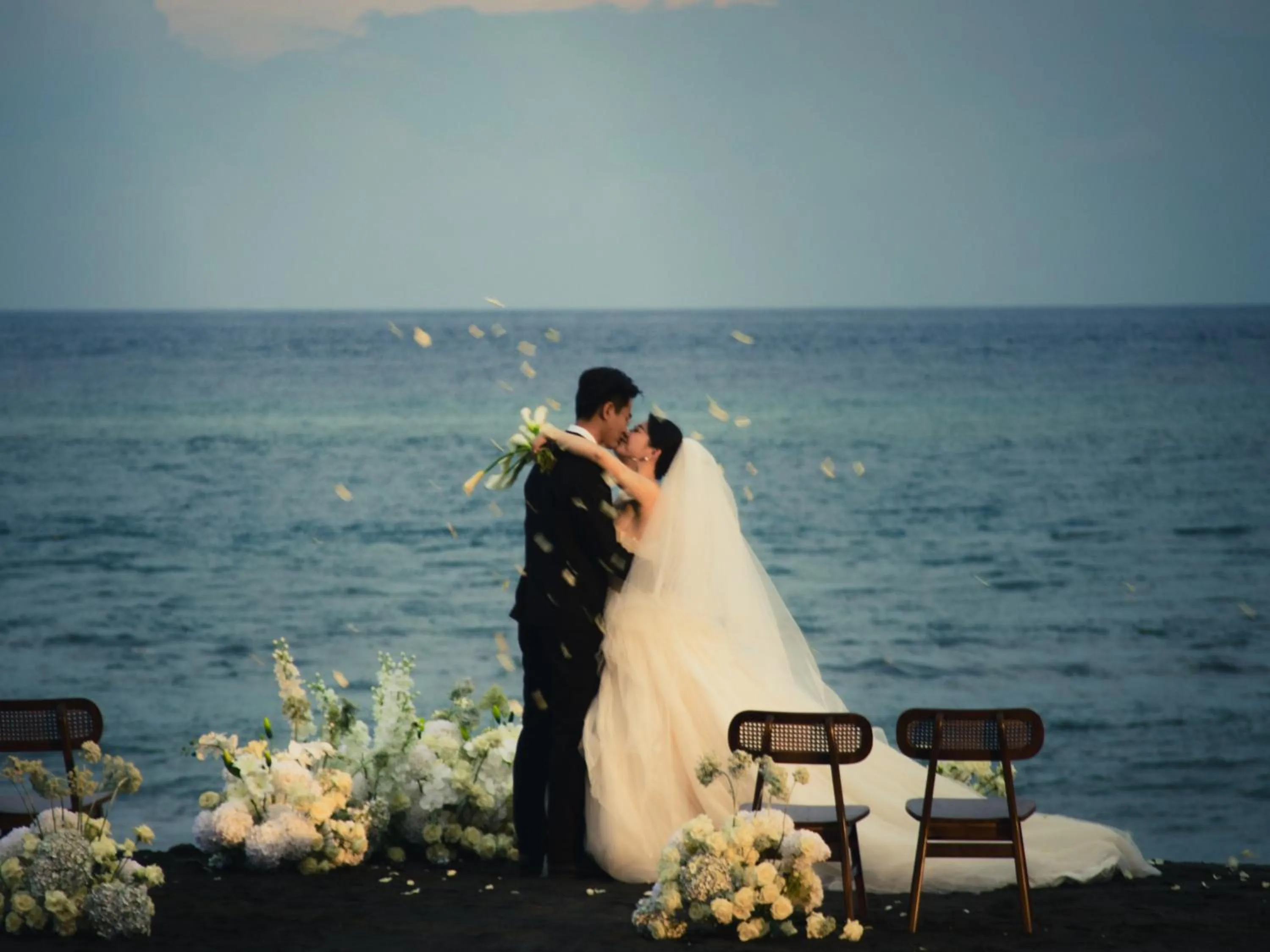 People in K Ko Surf Village at Keramas