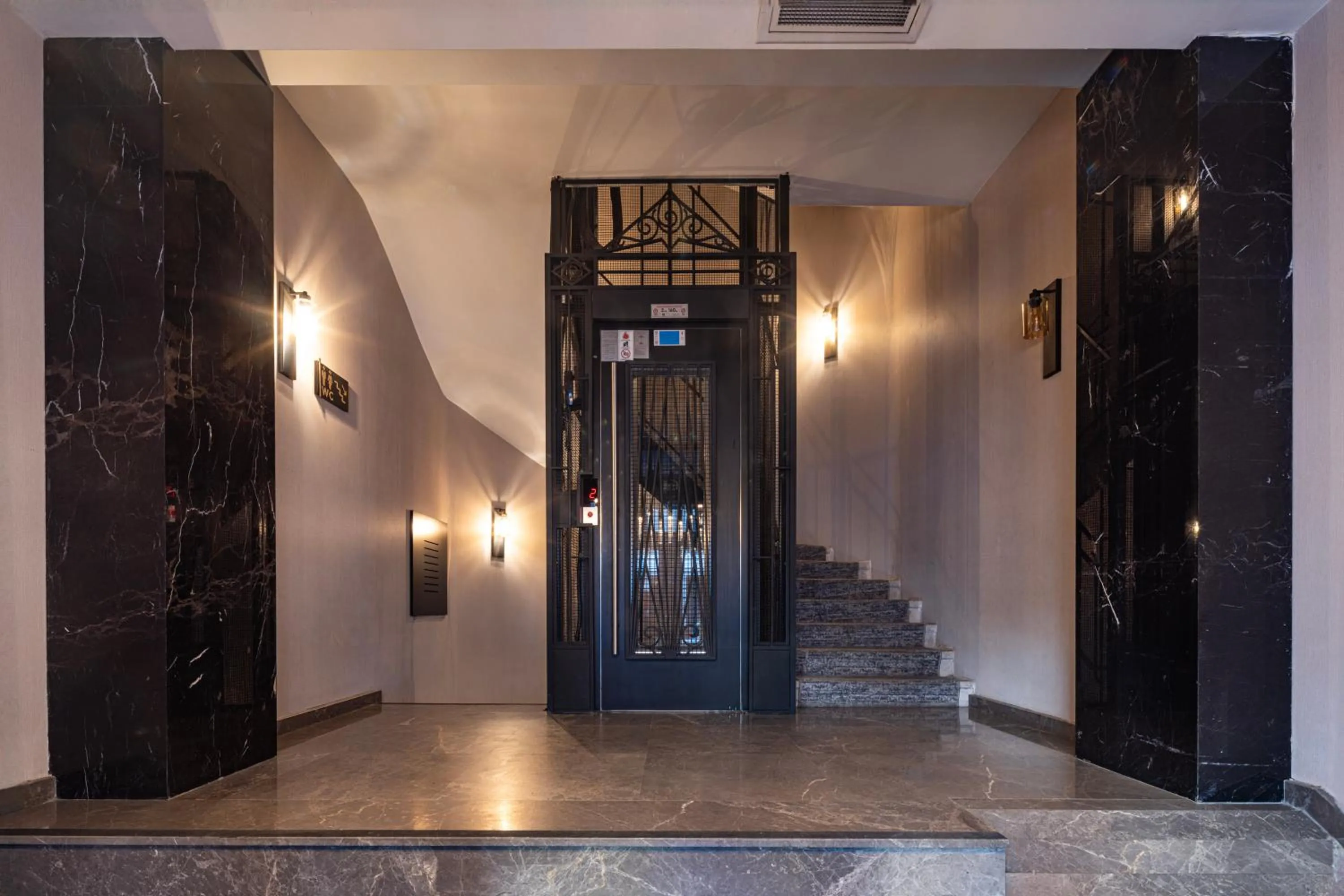 elevator in THE NEST HOTEL