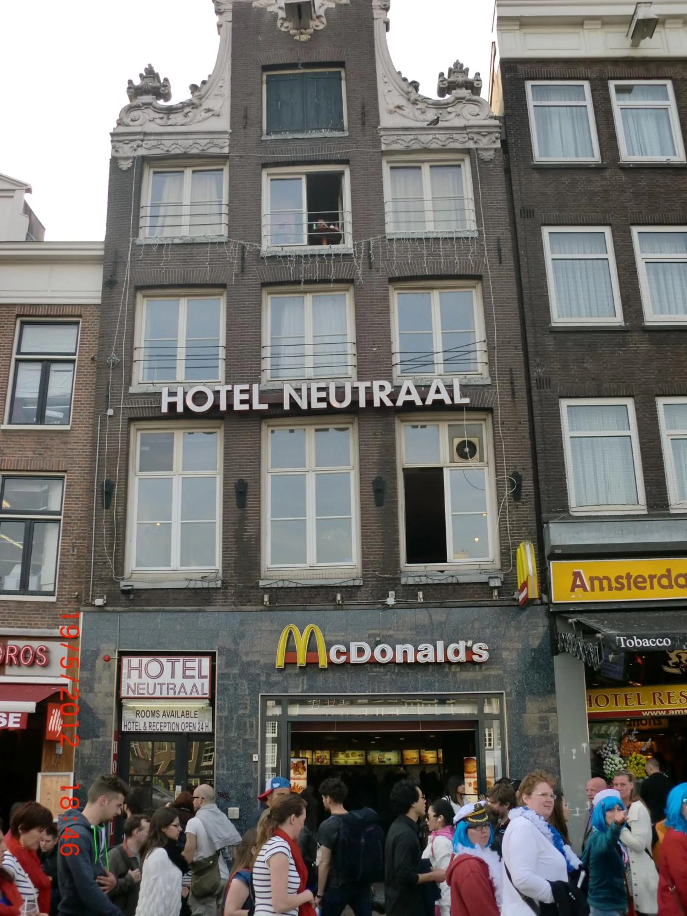 Facade/entrance in Budget Hotel Neutraal