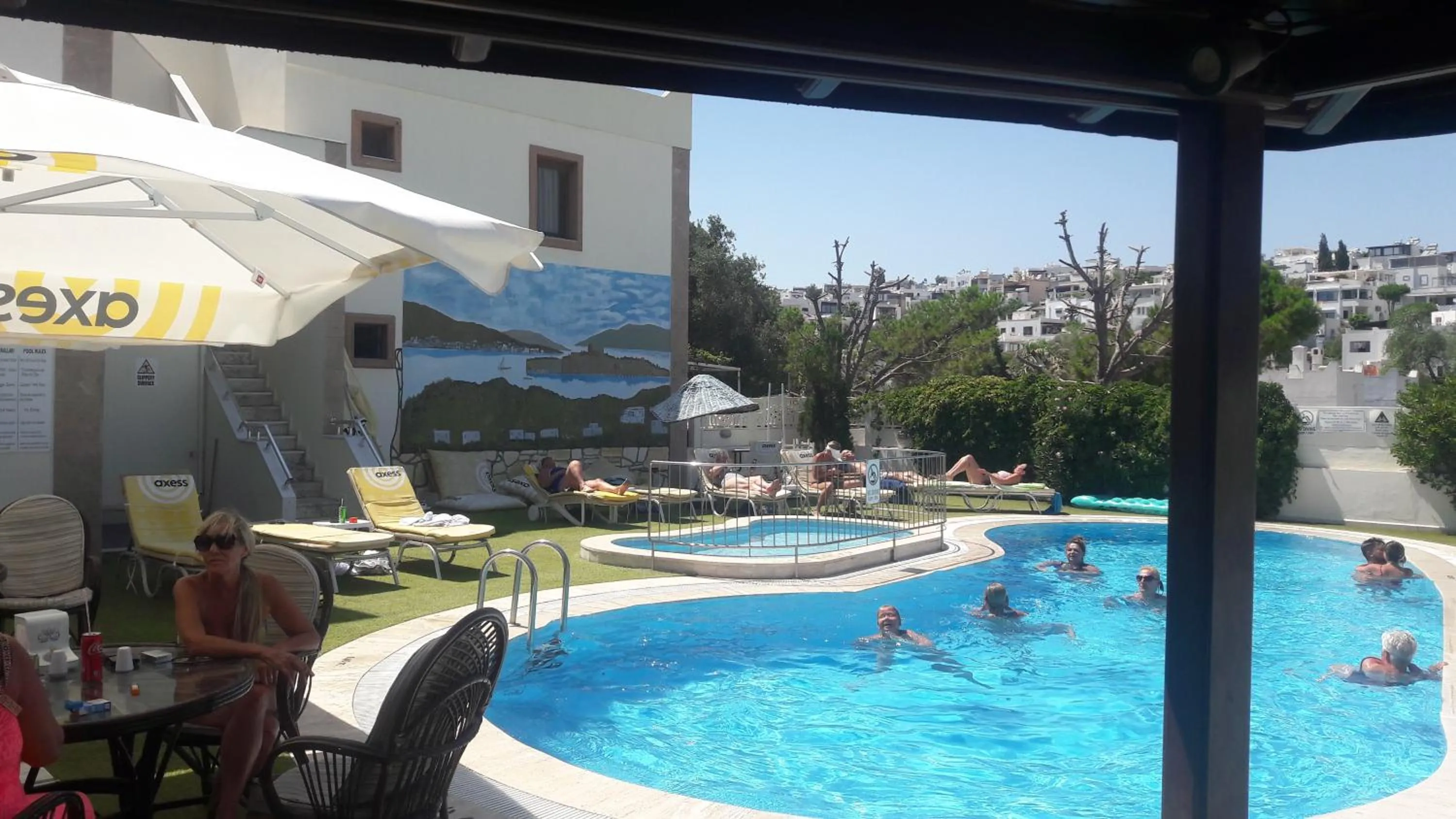 Swimming pool in Ozukara Apart 1