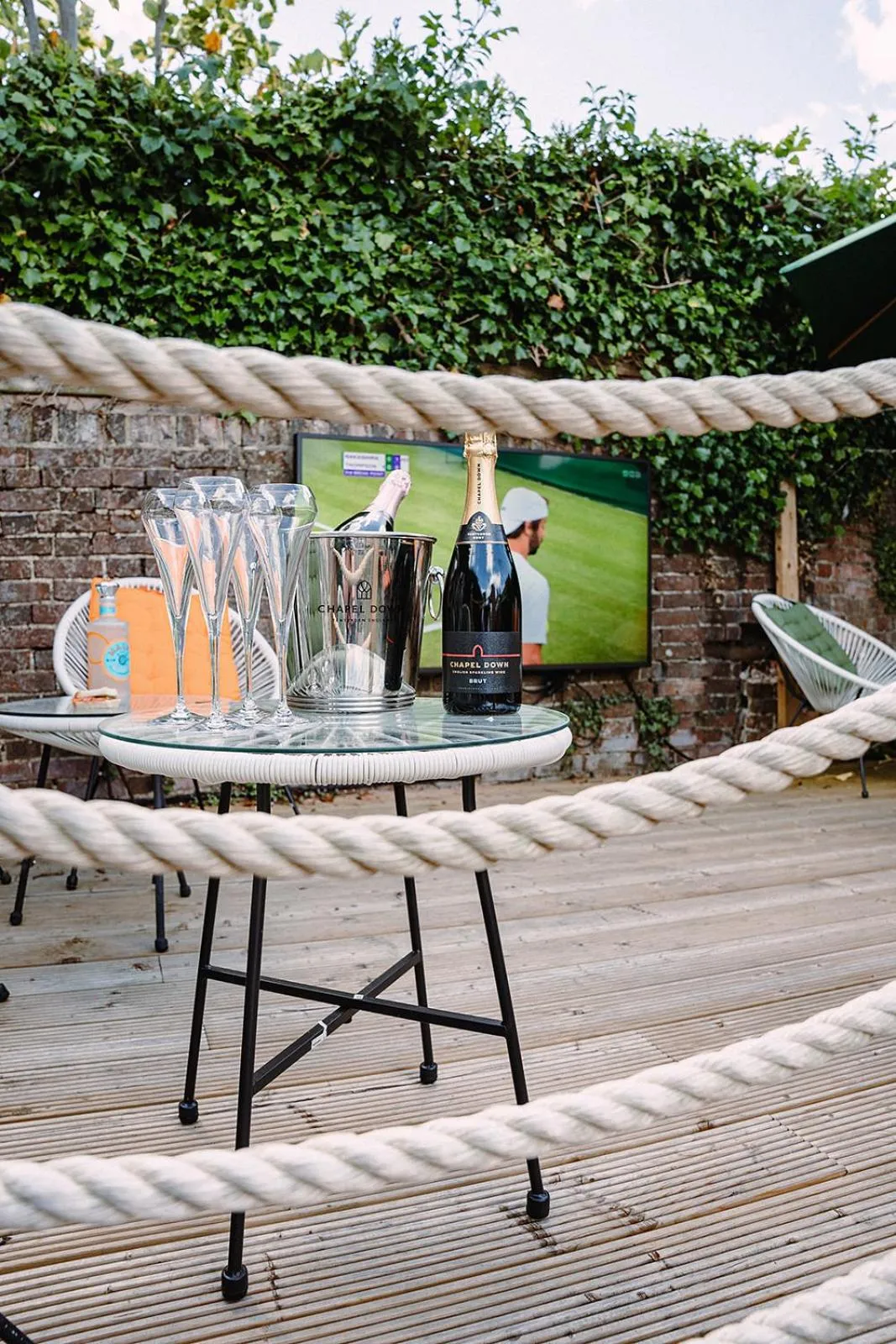 Patio in The Print House Inn