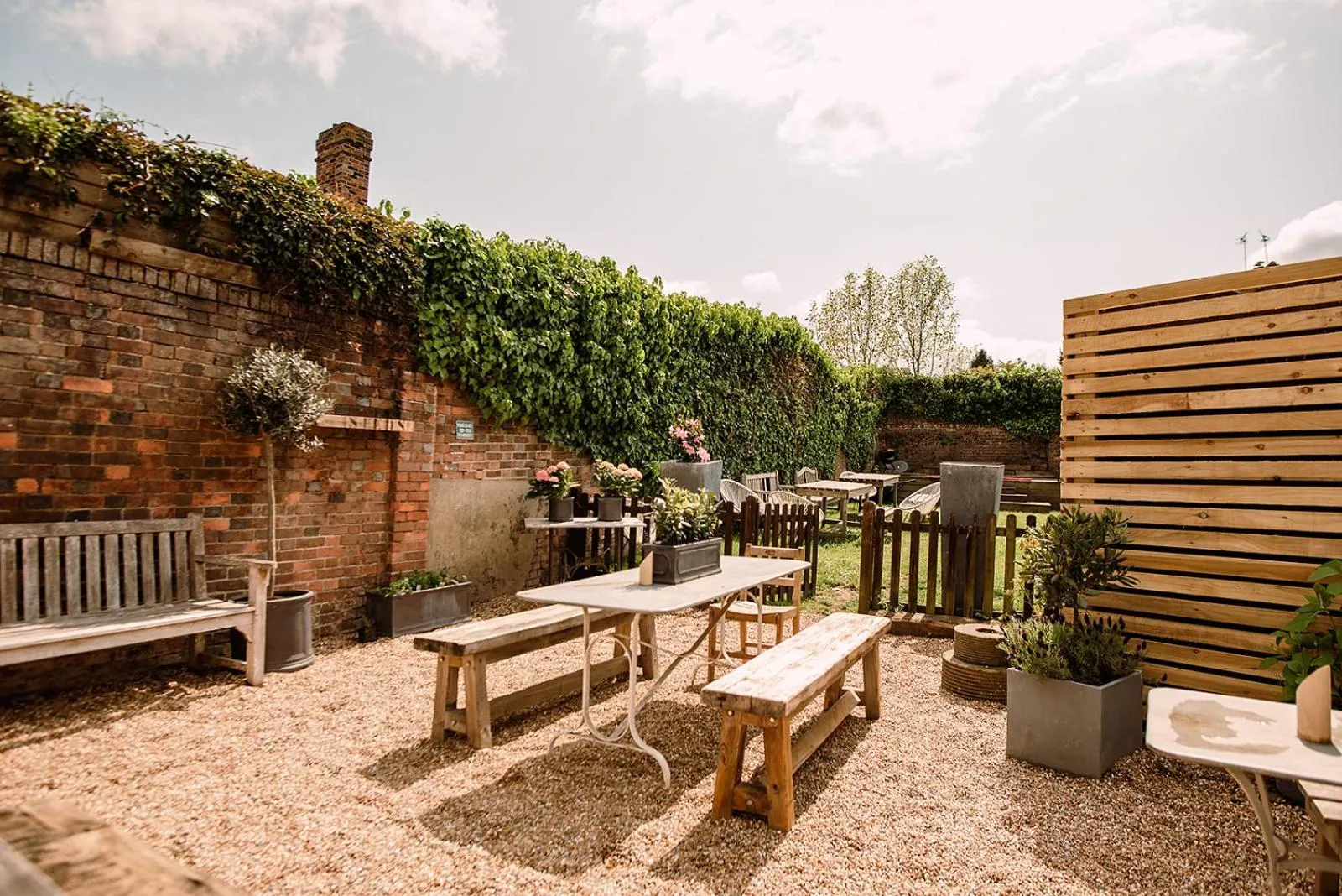 Garden in The Print House Inn
