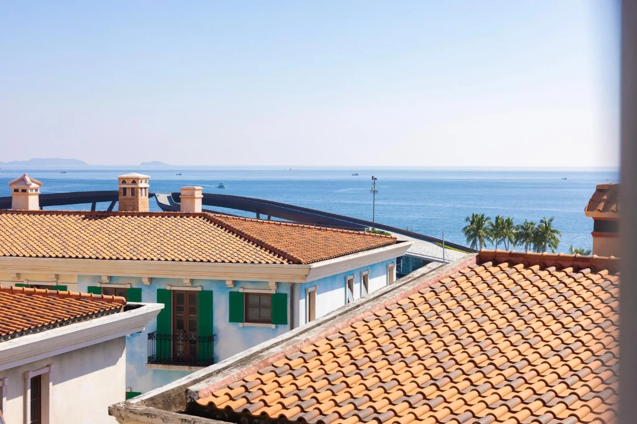 Sea view in Lotus Home Cafe Sea view in Lotus Home Cafe