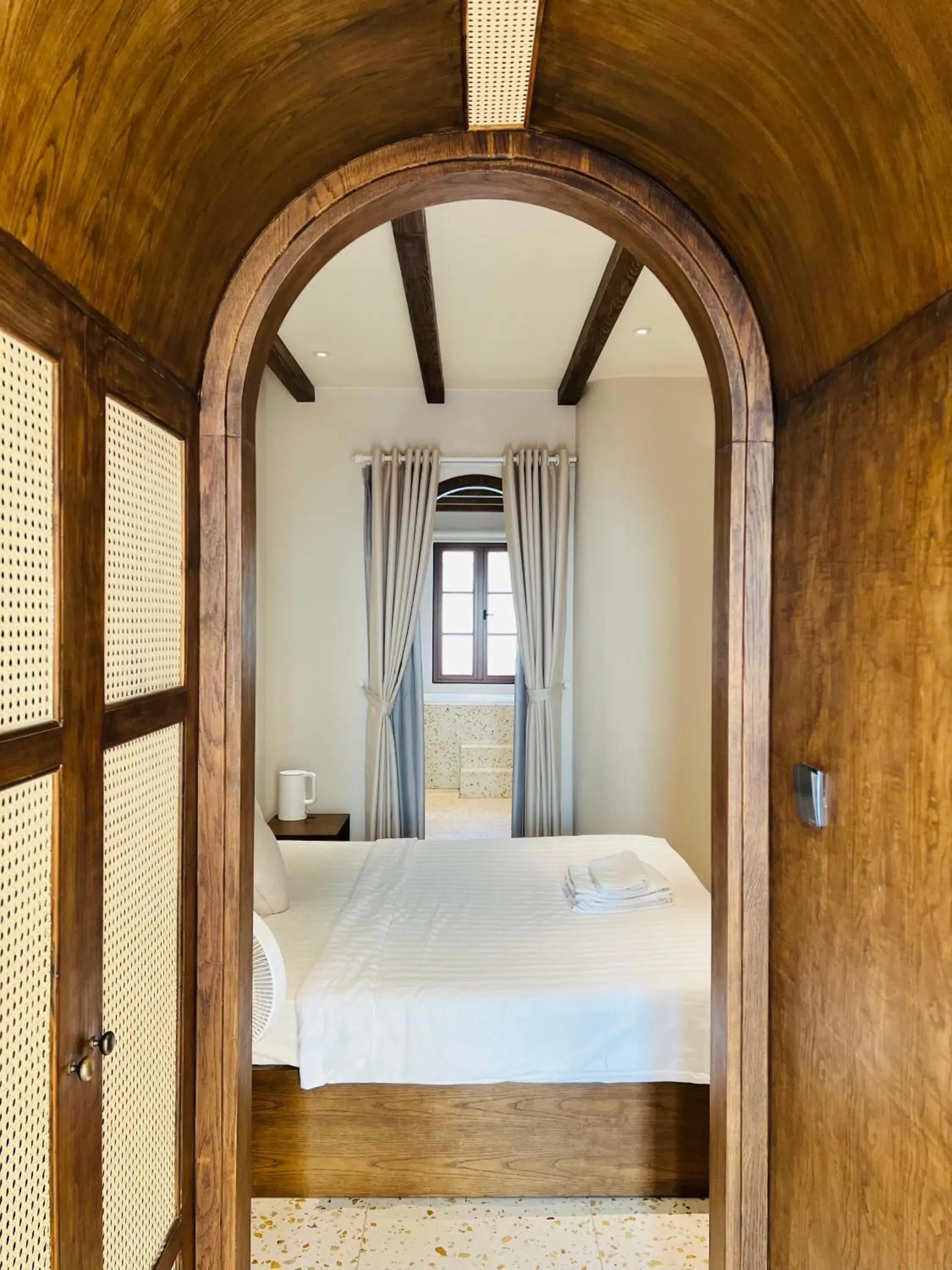 Bed in Lotus Home Cafe Bed in Lotus Home Cafe