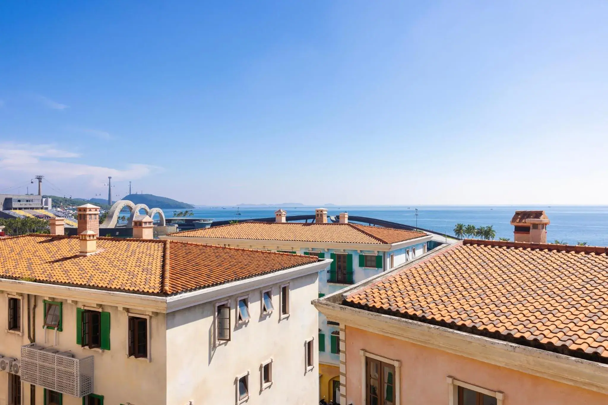 Sea view in Lotus Home Cafe Sea view in Lotus Home Cafe