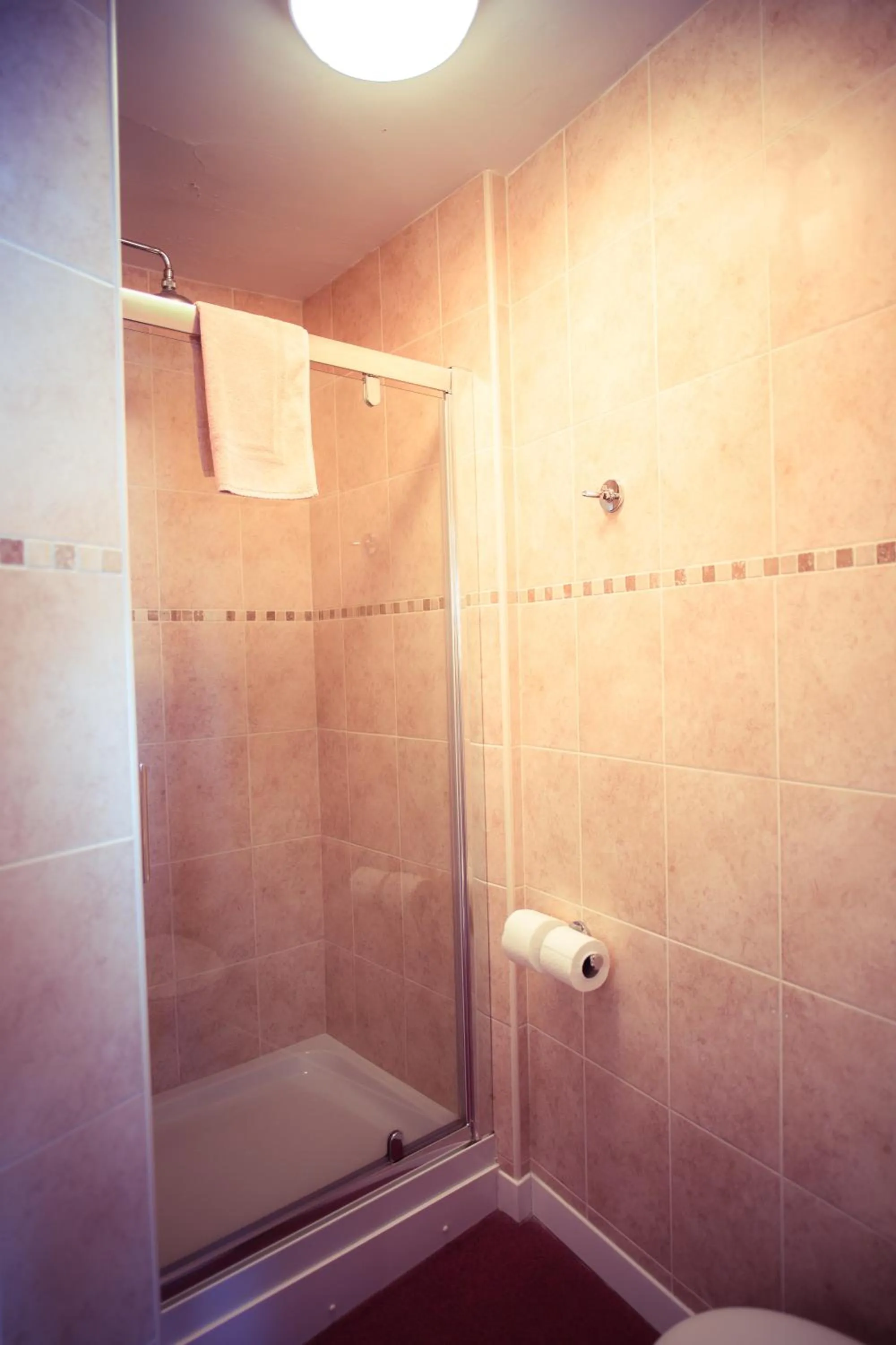 Shower in Richmond Hotel