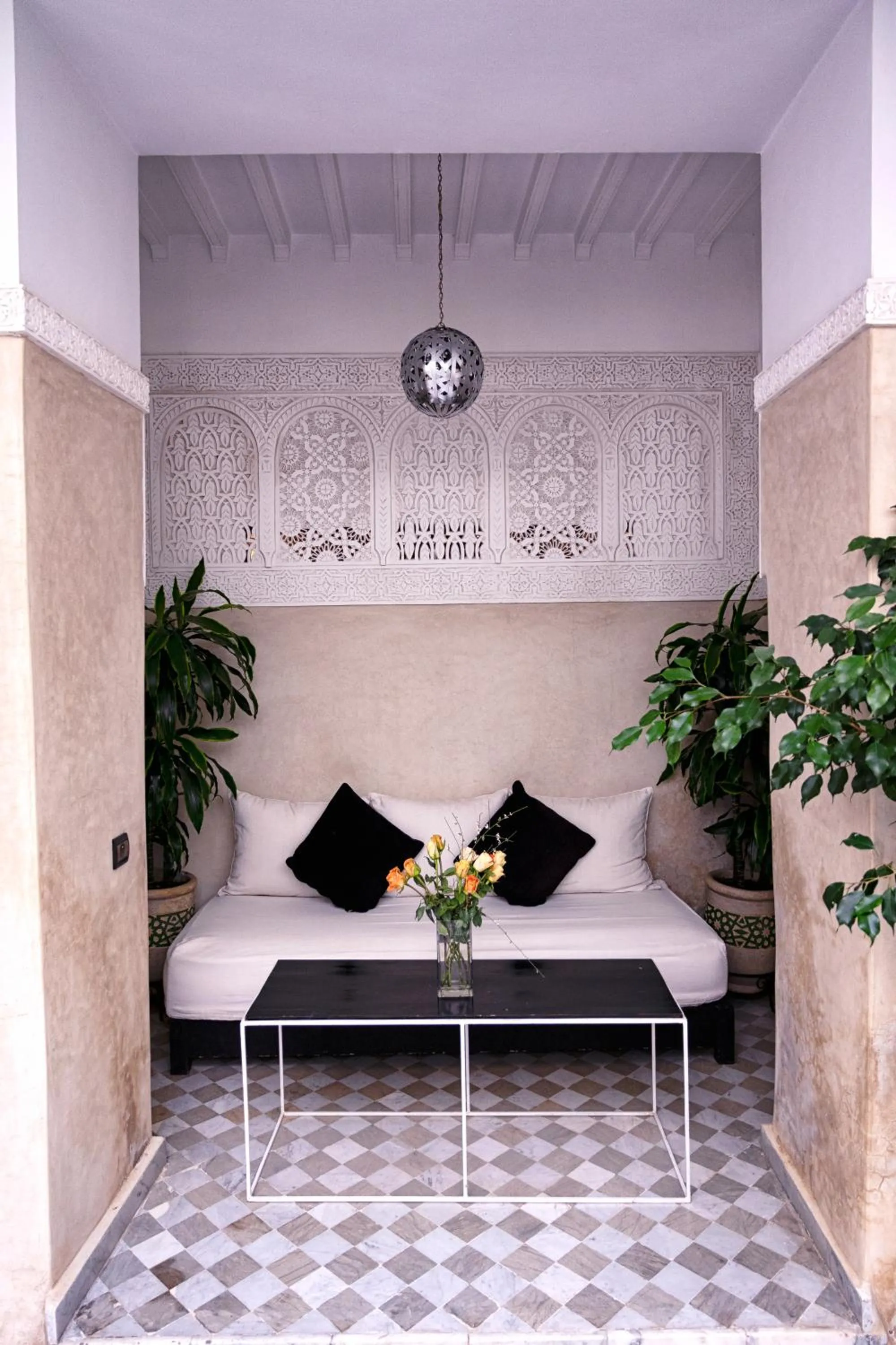 Patio in Riad Sapphire & Spa