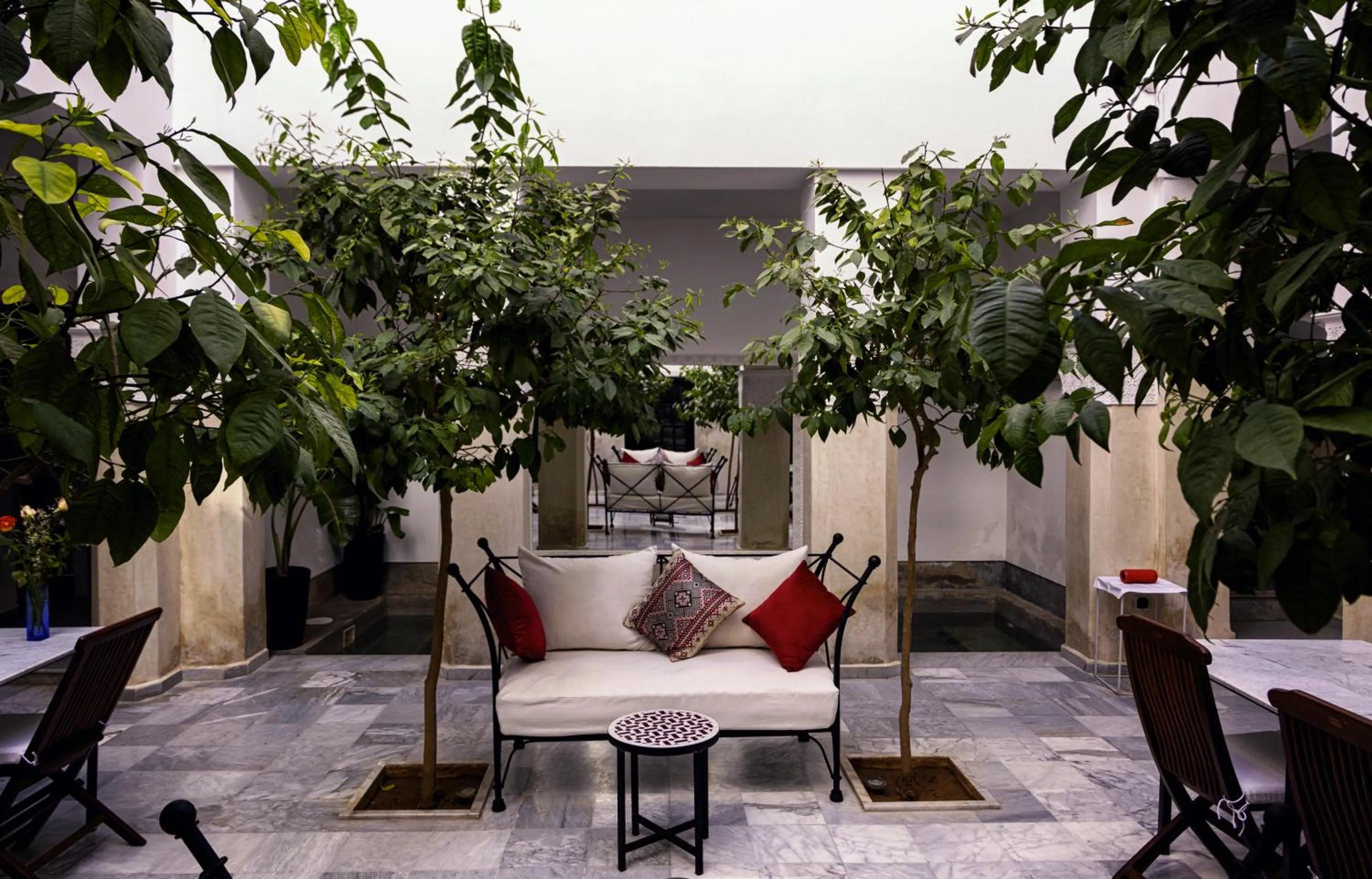 Patio in Riad Sapphire & Spa