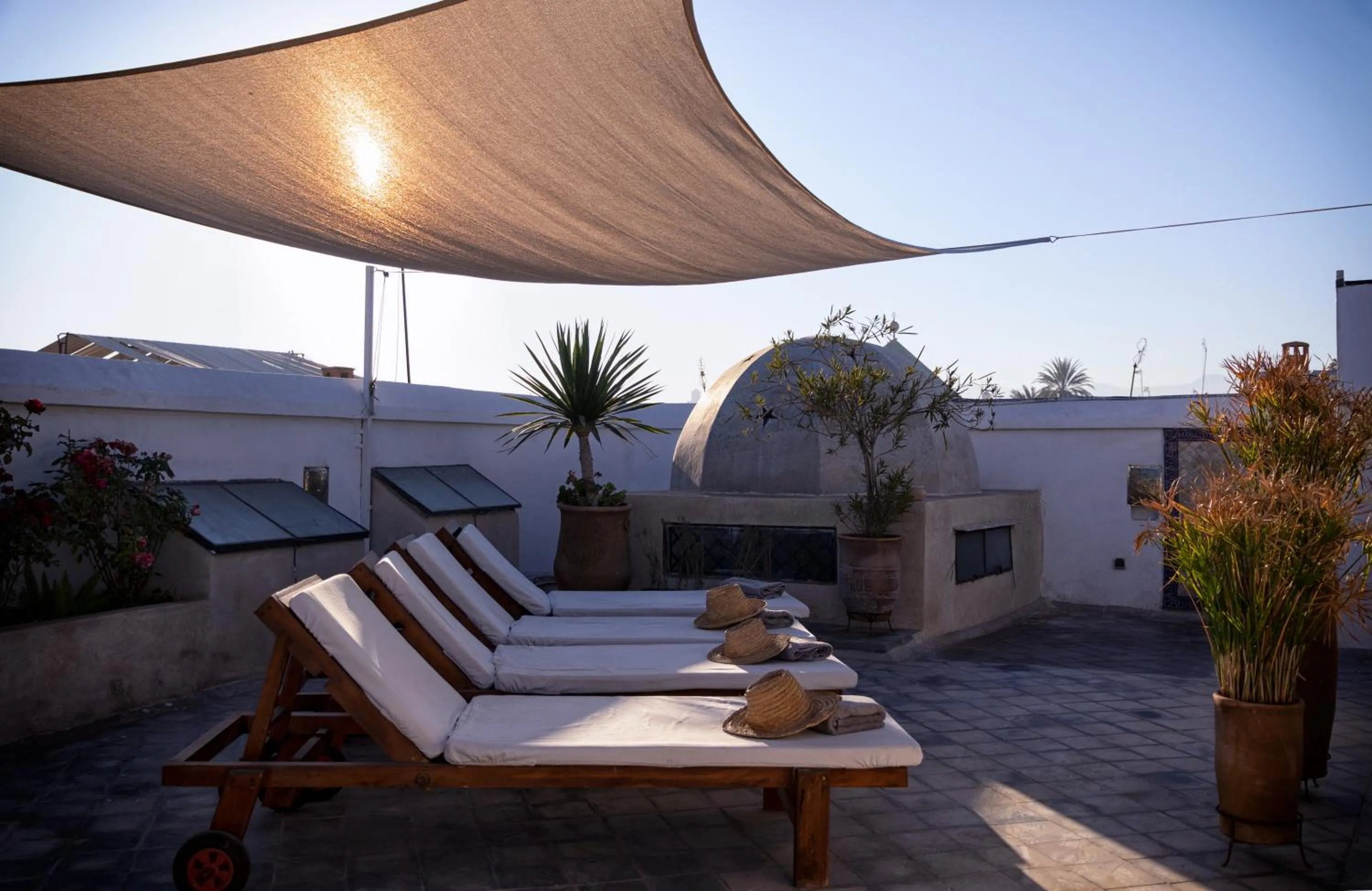 Balcony/Terrace in Riad Sapphire & Spa