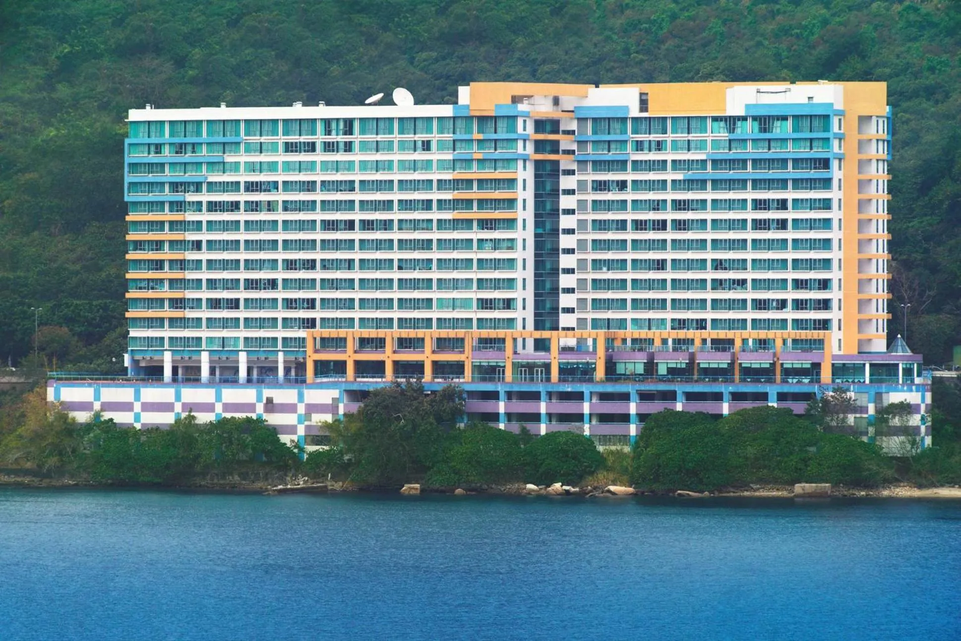 Property building in Grand Bay View Hotel