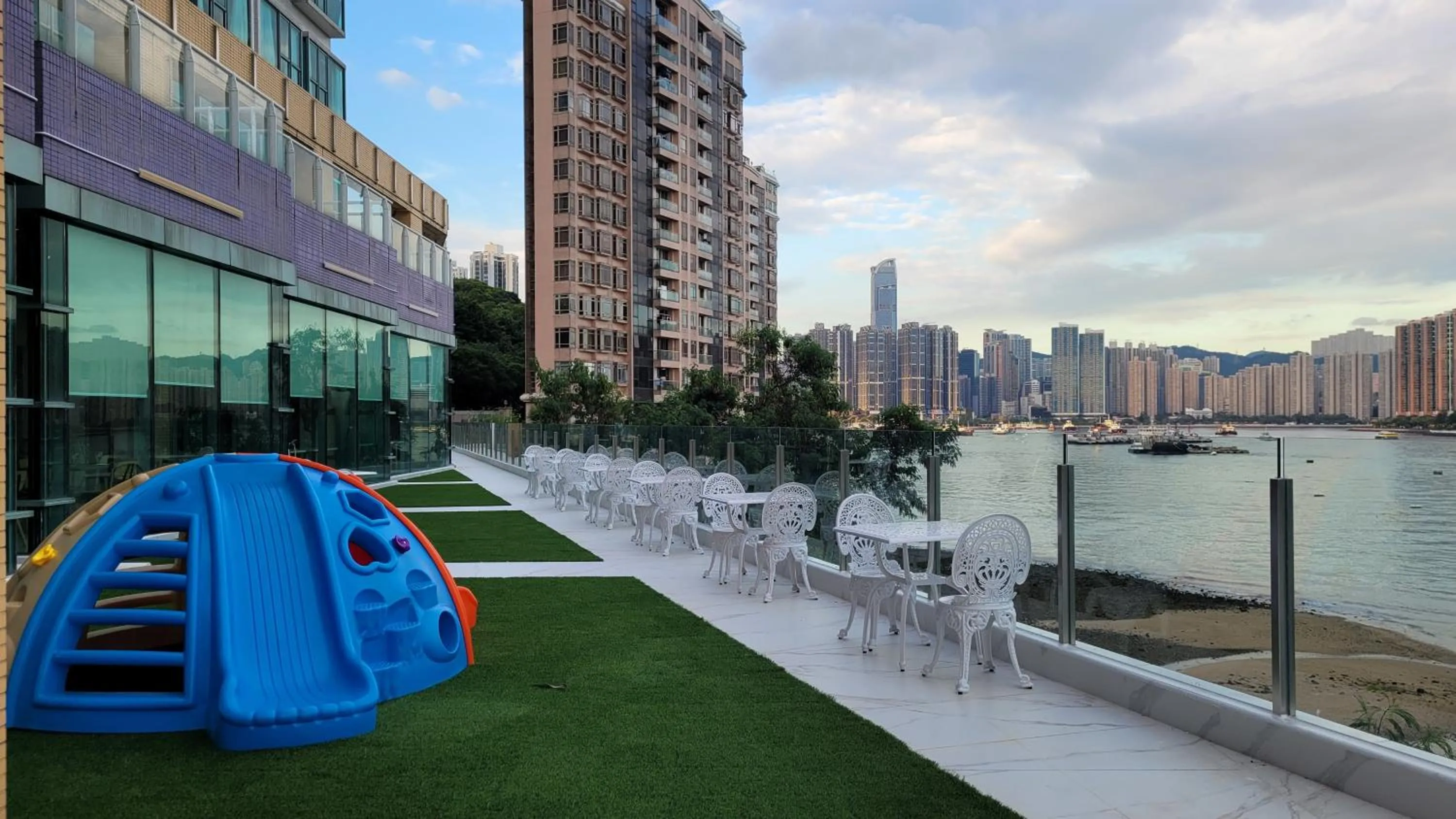 Children play ground in Grand Bay View Hotel