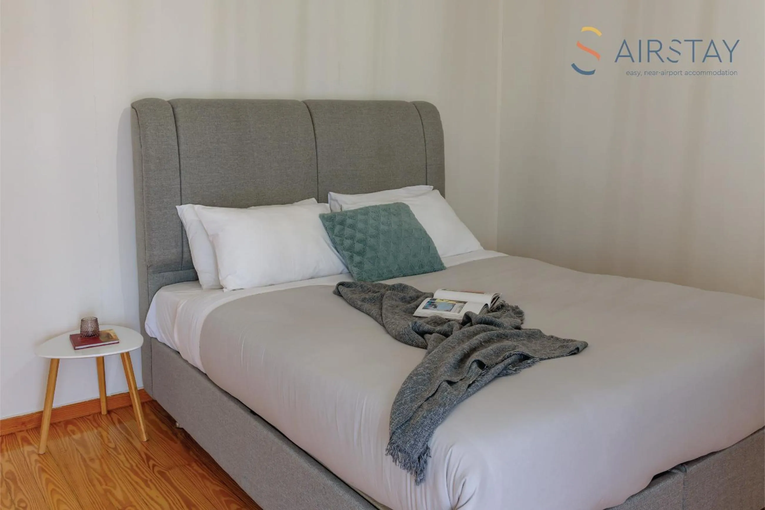 Bed in Ryze Apartments Airport by Airstay