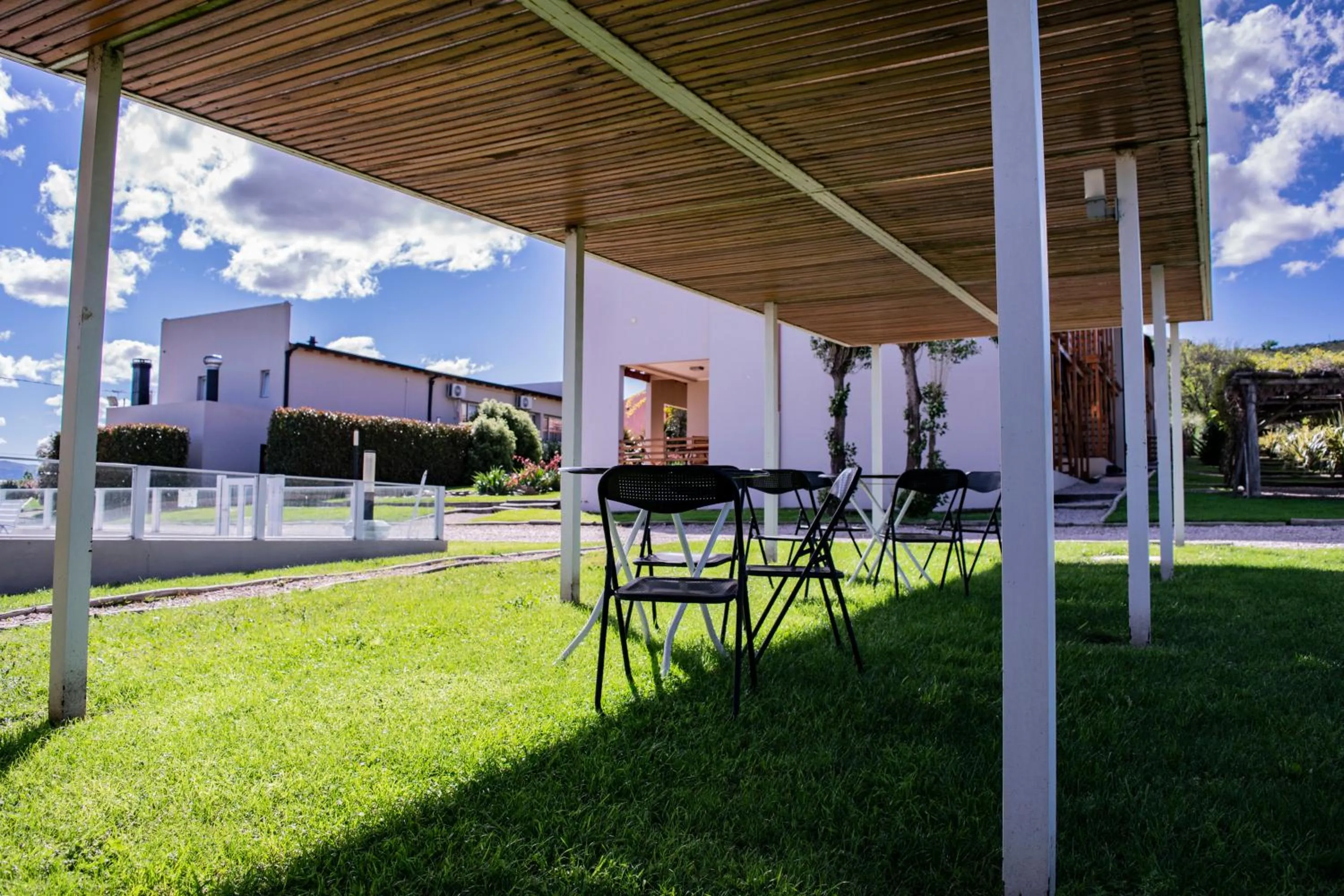 Patio in Posada y spa Las Golondrinas