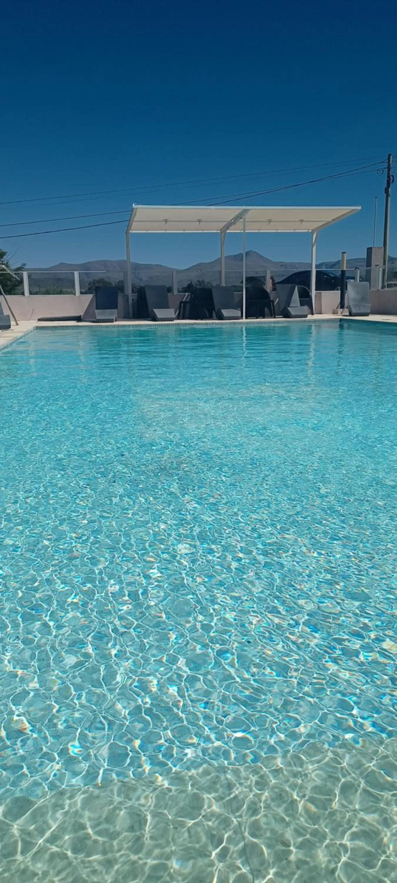 Swimming pool in Posada y spa Las Golondrinas