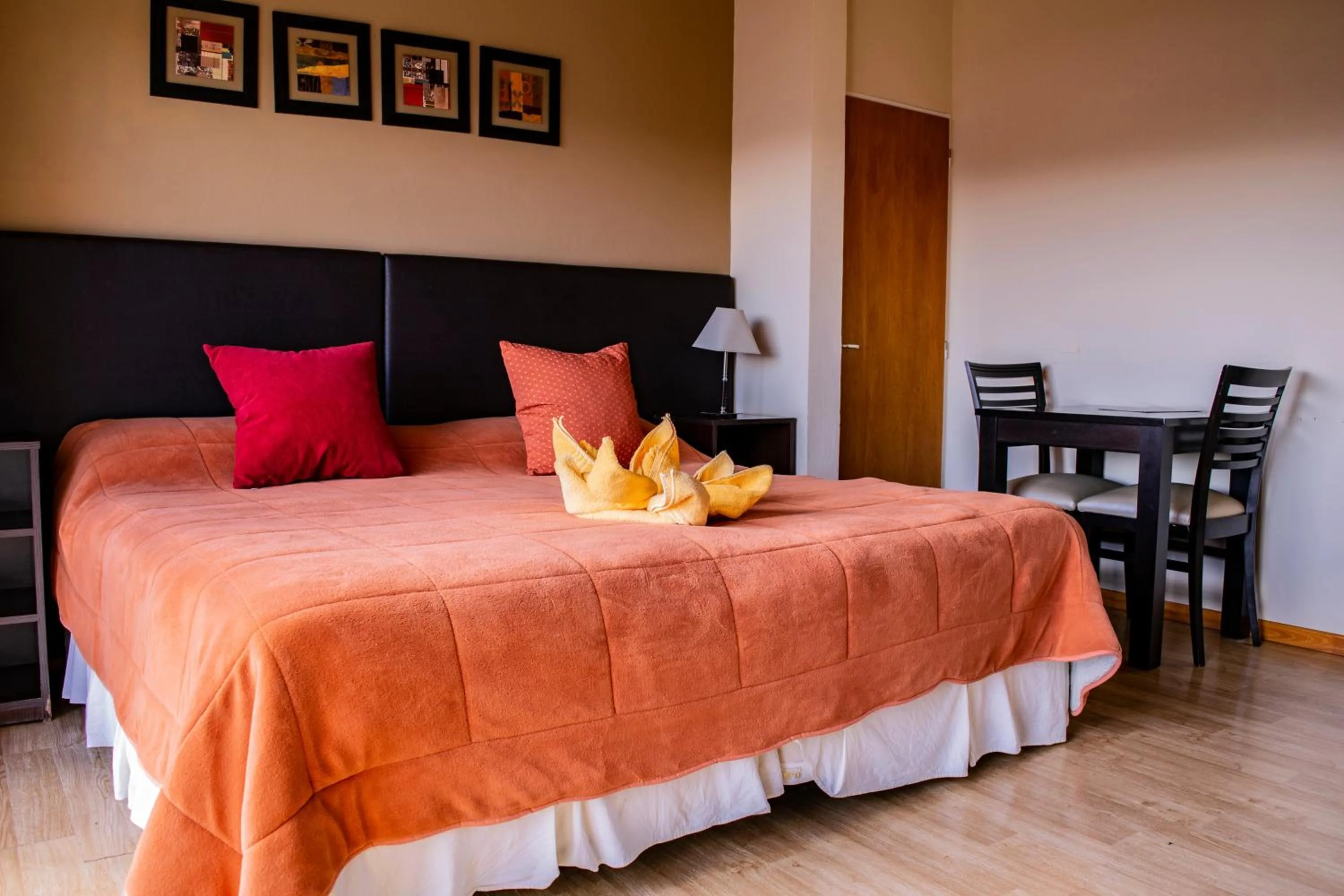 Bed in Posada y spa Las Golondrinas