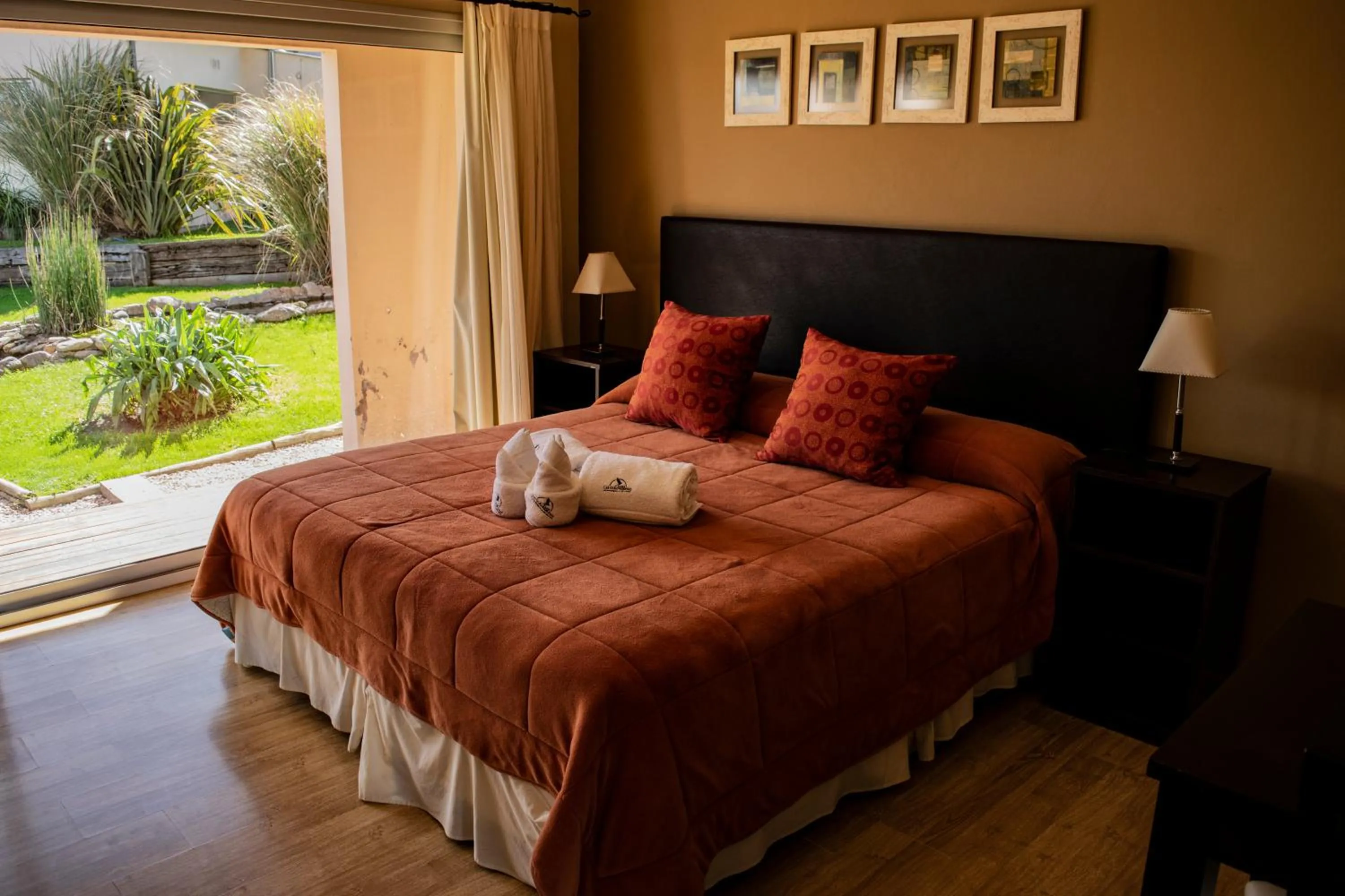 Bed in Posada y spa Las Golondrinas